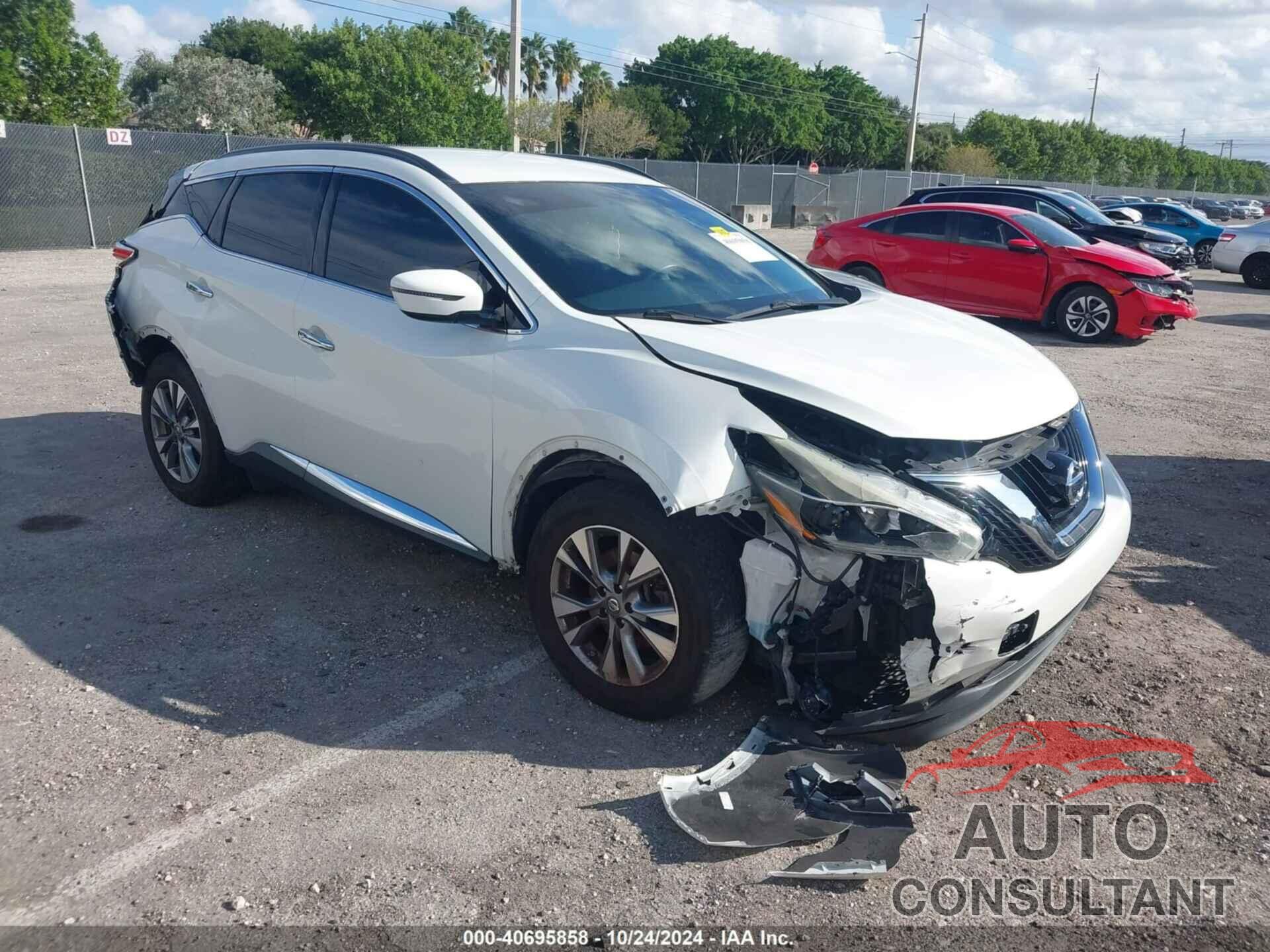 NISSAN MURANO 2018 - 5N1AZ2MG8JN110288
