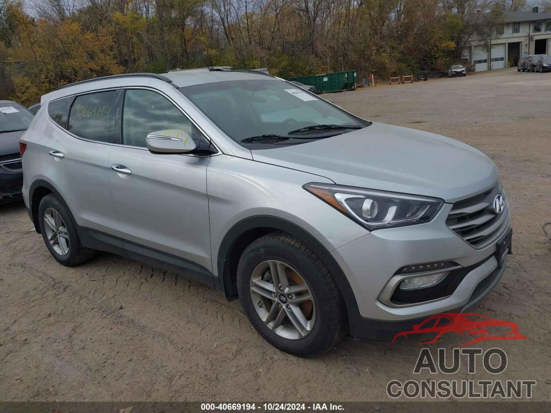 HYUNDAI SANTA FE SPORT 2018 - 5XYZU3LB2JG503941