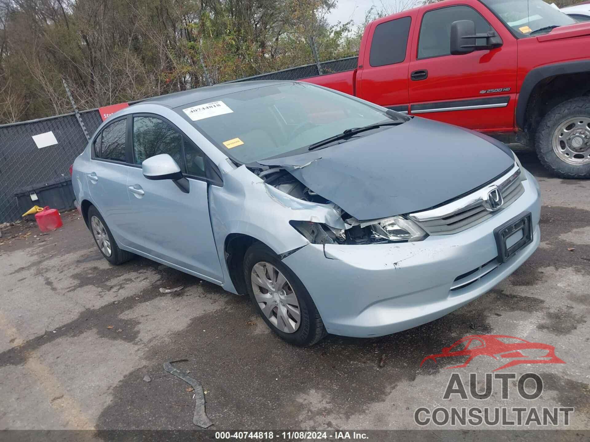 HONDA CIVIC 2012 - 2HGFB2F56CH526282