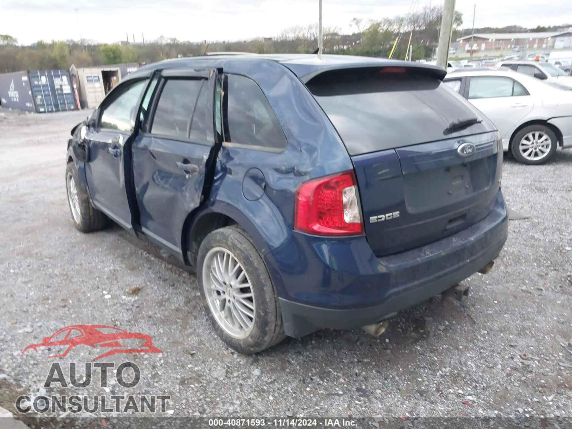 FORD EDGE 2012 - 2FMDK3JCXCBA58542