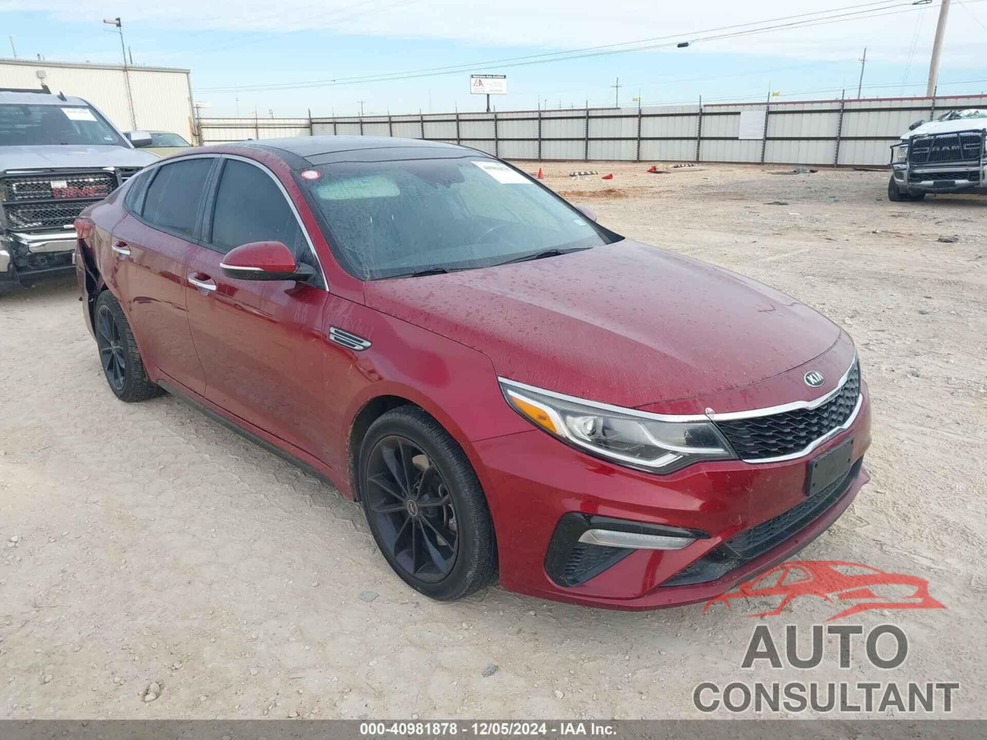 KIA OPTIMA 2019 - 5XXGT4L37KG293240