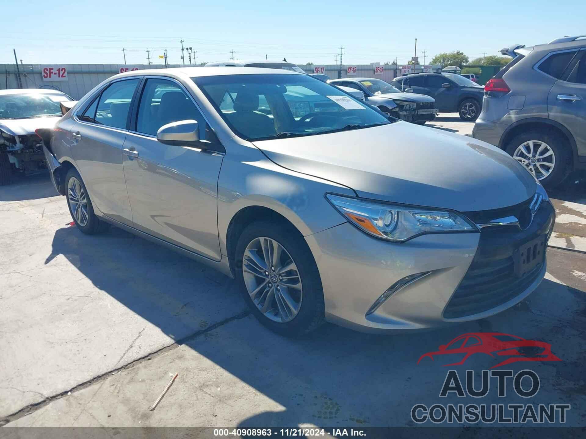 TOYOTA CAMRY 2016 - 4T4BF1FK5GR555519