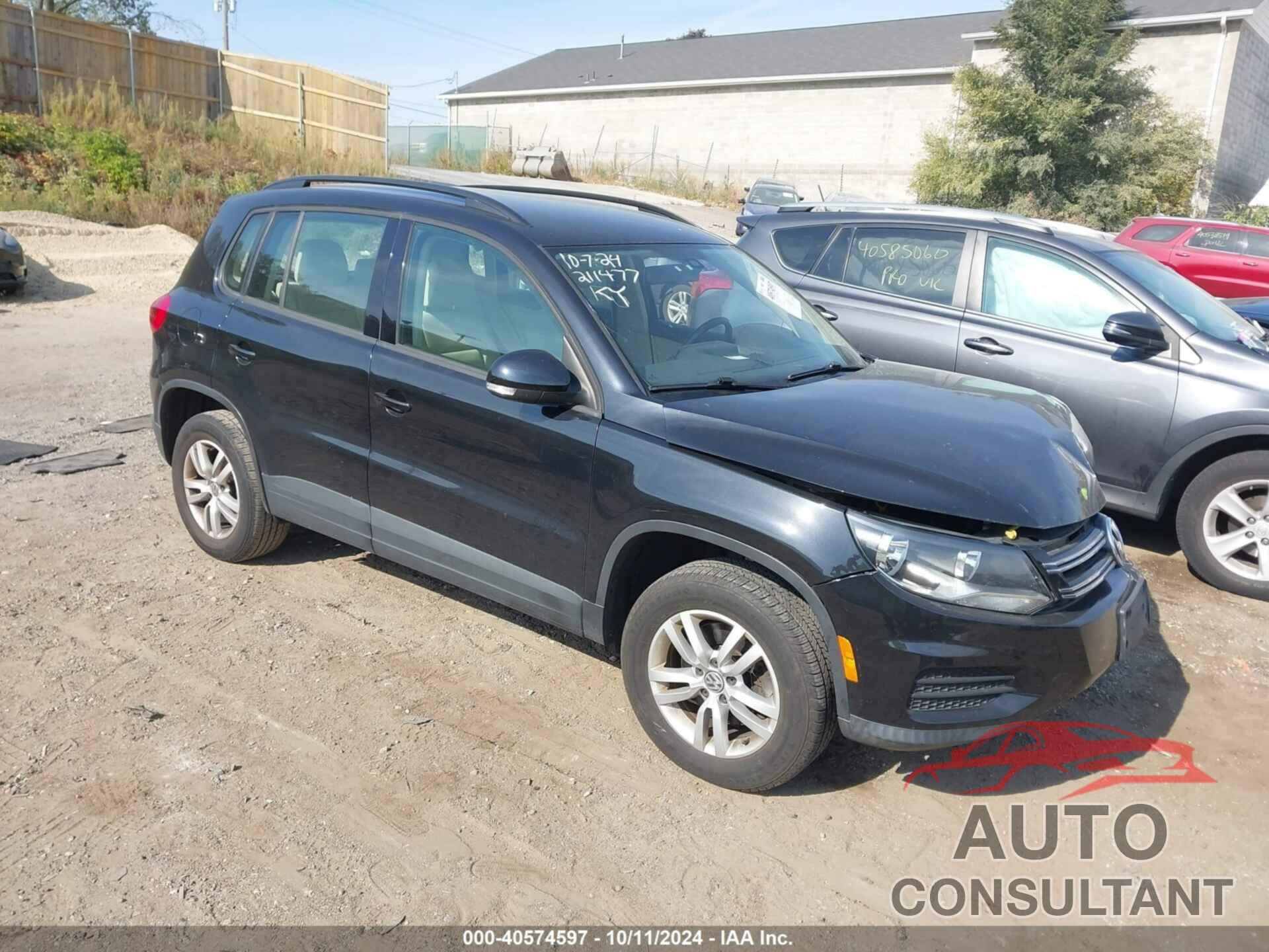 VOLKSWAGEN TIGUAN 2016 - WVGAV7AX1GW512959