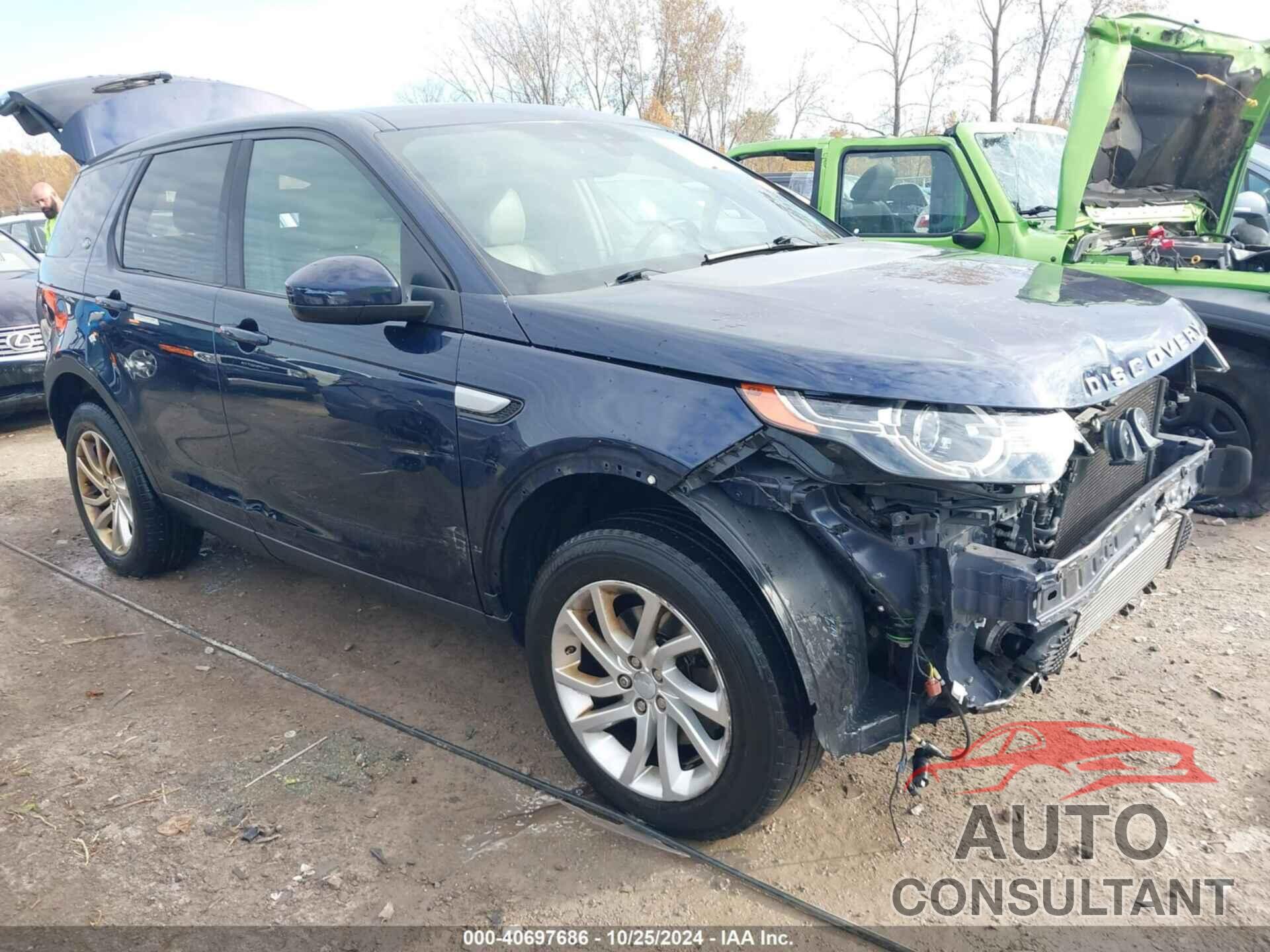 LAND ROVER DISCOVERY SPORT 2016 - SALCR2BG3GH556820