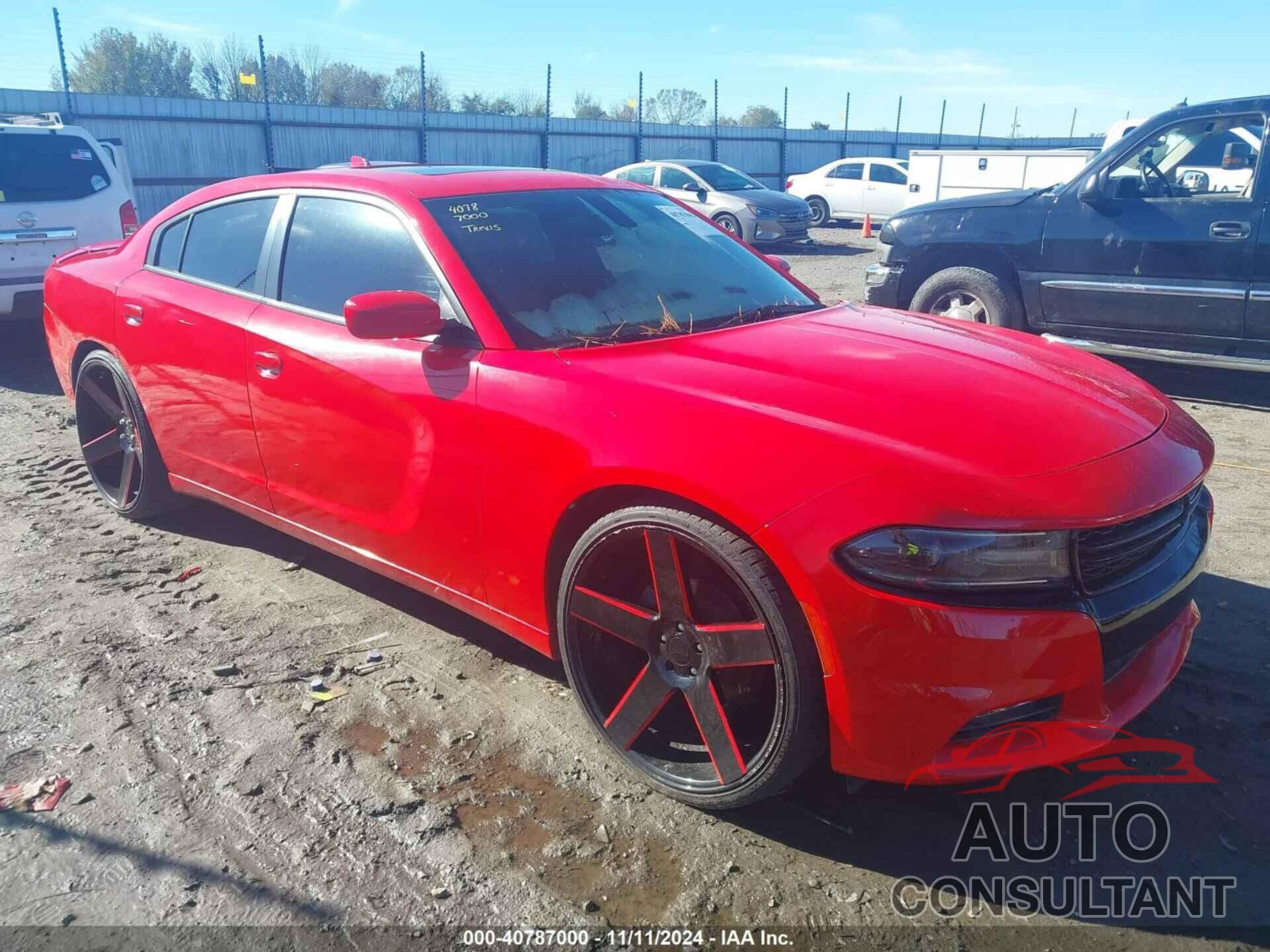 DODGE CHARGER 2015 - 2C3CDXHG9FH725276