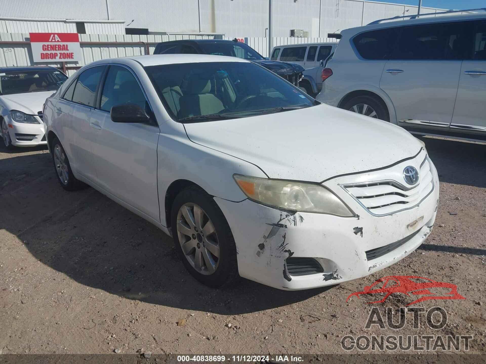 TOYOTA CAMRY 2010 - 4T1BF3EK7AU529521