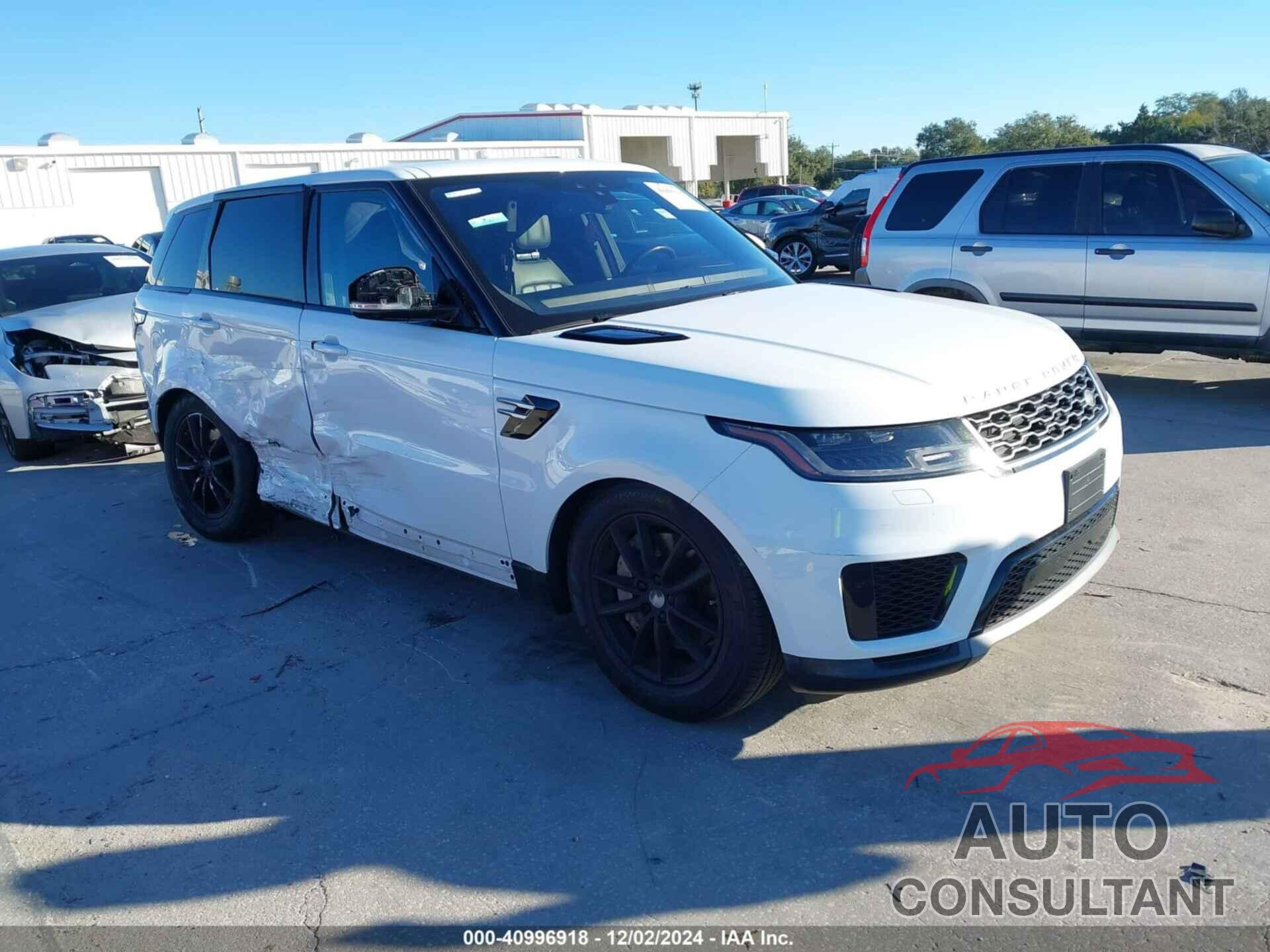 LAND ROVER RANGE ROVER SPORT 2018 - SALWG2RV1JA400203