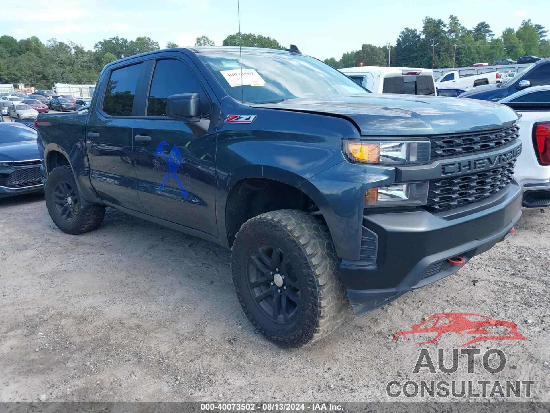 CHEVROLET SILVERADO 1500 2021 - 3GCUYAEF6MG185508