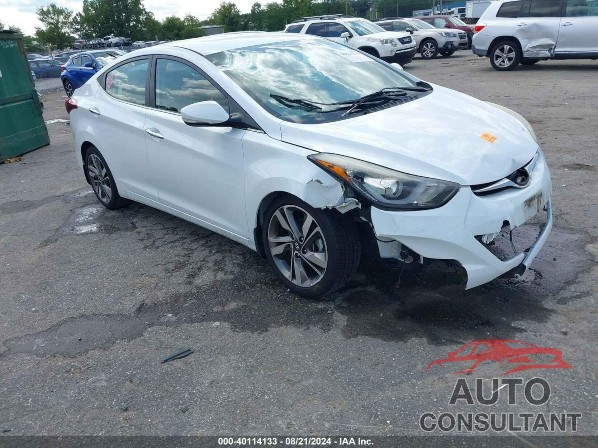 HYUNDAI ELANTRA 2016 - 5NPDH4AE8GH682070