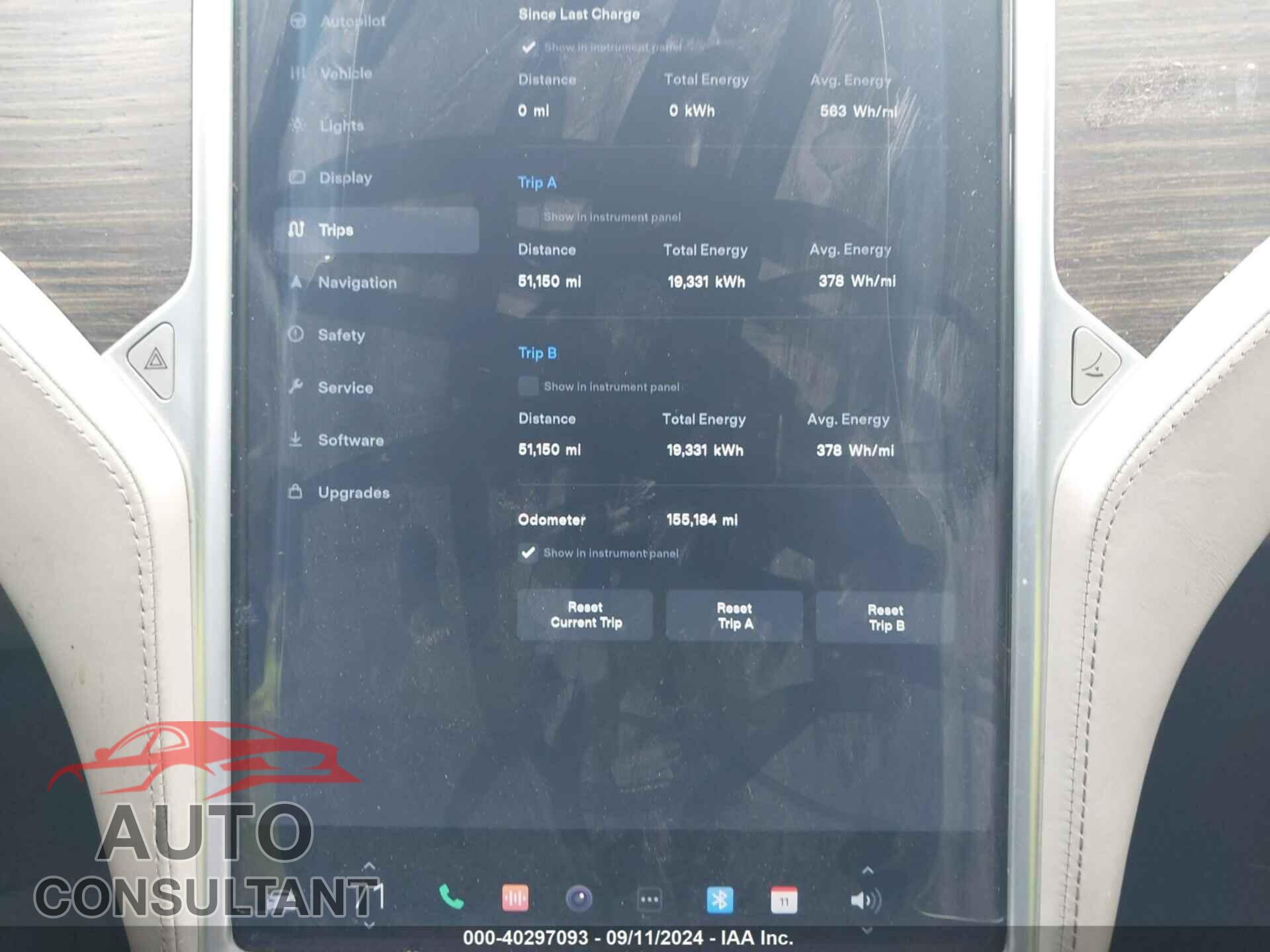 TESLA MODEL S 2016 - 5YJSA1E19GF155199
