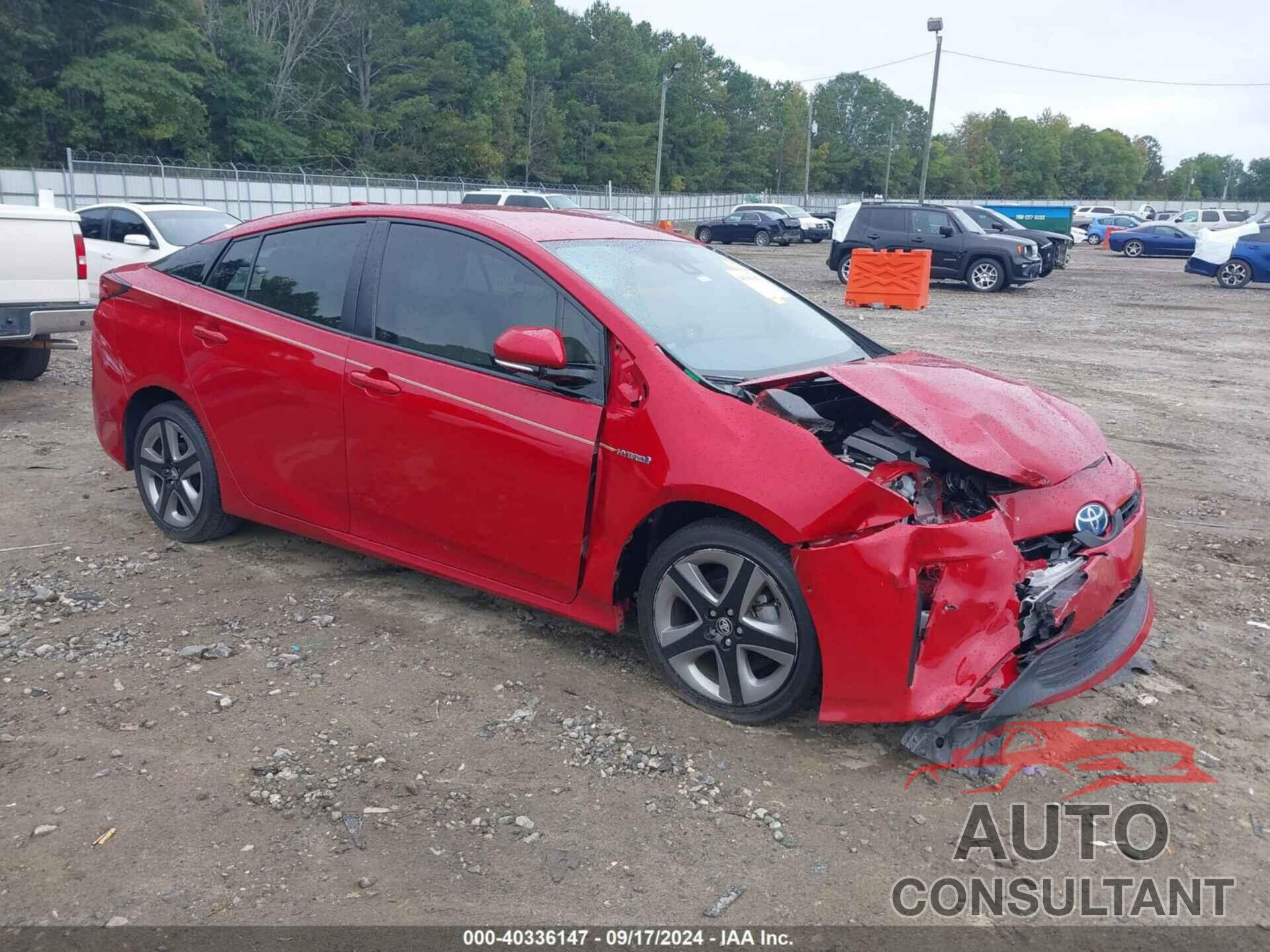 TOYOTA PRIUS 2019 - JTDKARFU3K3092520