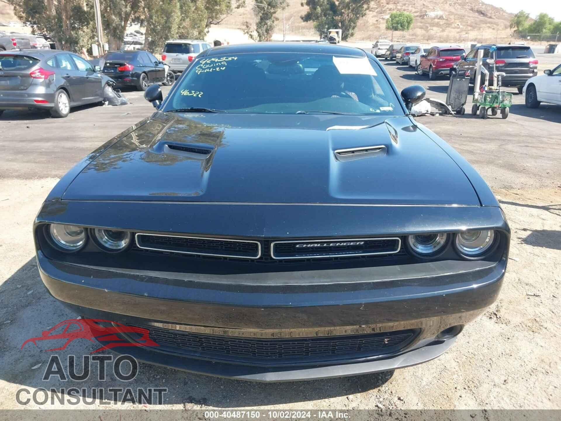 DODGE CHALLENGER 2016 - 2C3CDZAGXGH101915
