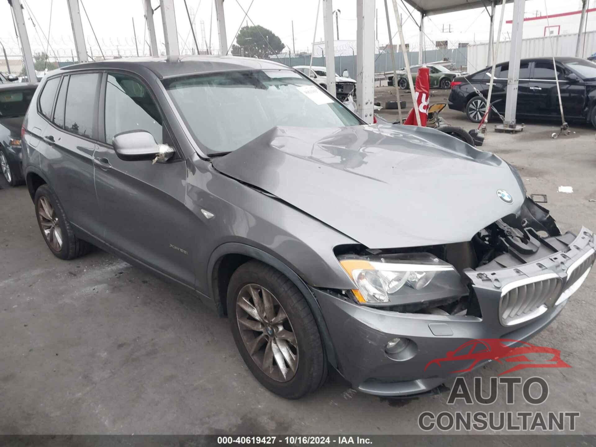 BMW X3 2014 - 5UXWX9C54E0D26703