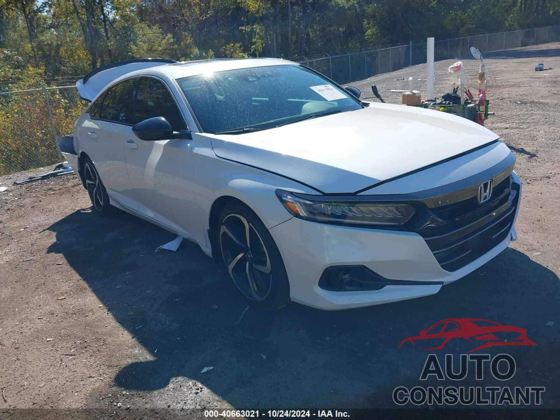 HONDA ACCORD 2021 - 1HGCV2F32MA008940