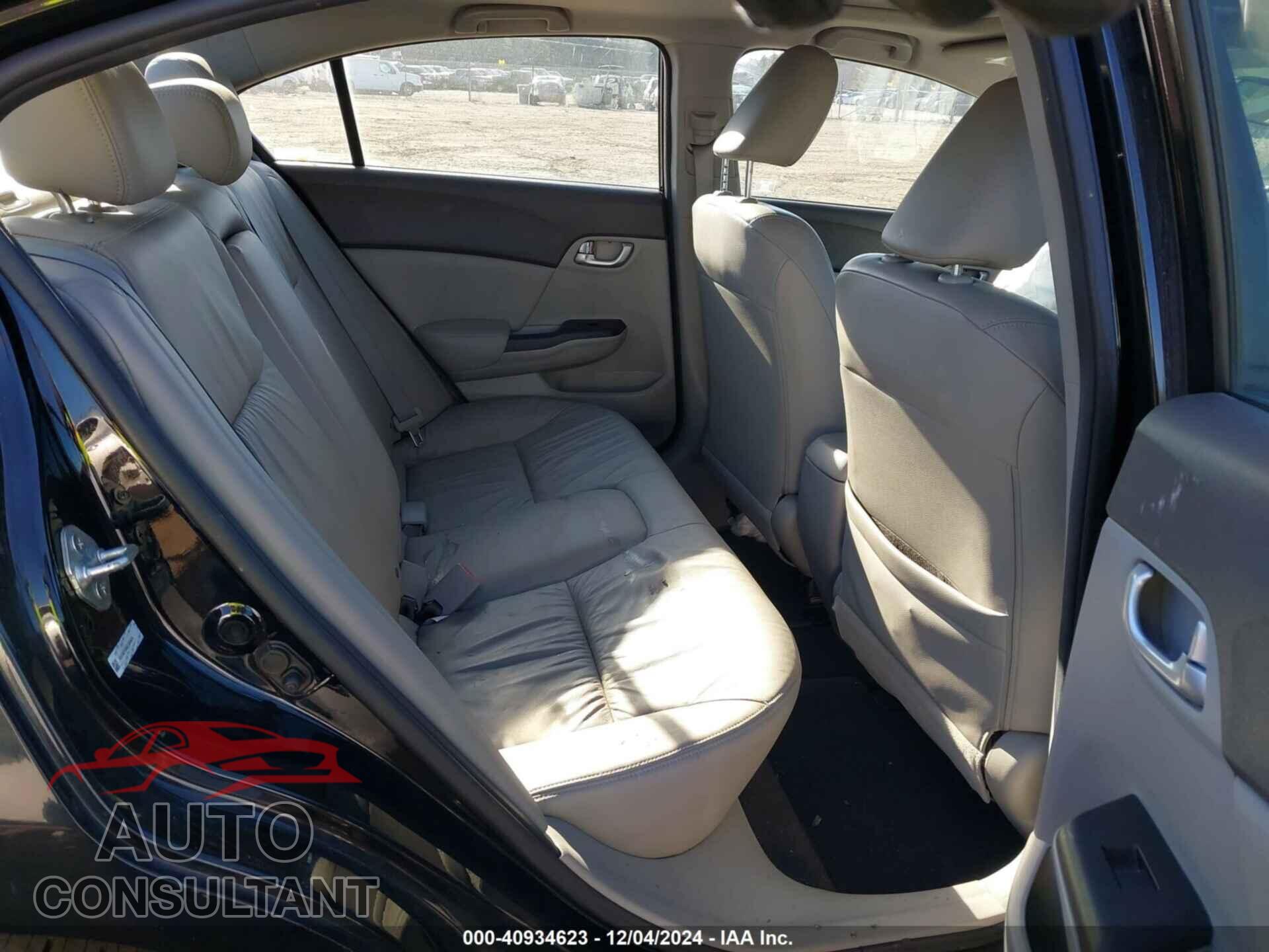 HONDA CIVIC 2012 - 19XFB2F94CE309424