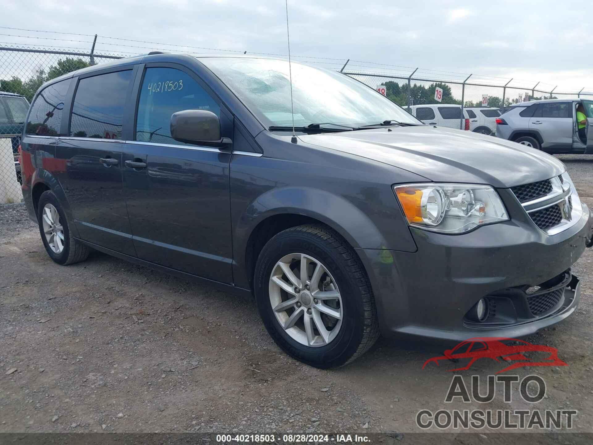 DODGE GRAND CARAVAN 2018 - 2C4RDGCG7JR301210