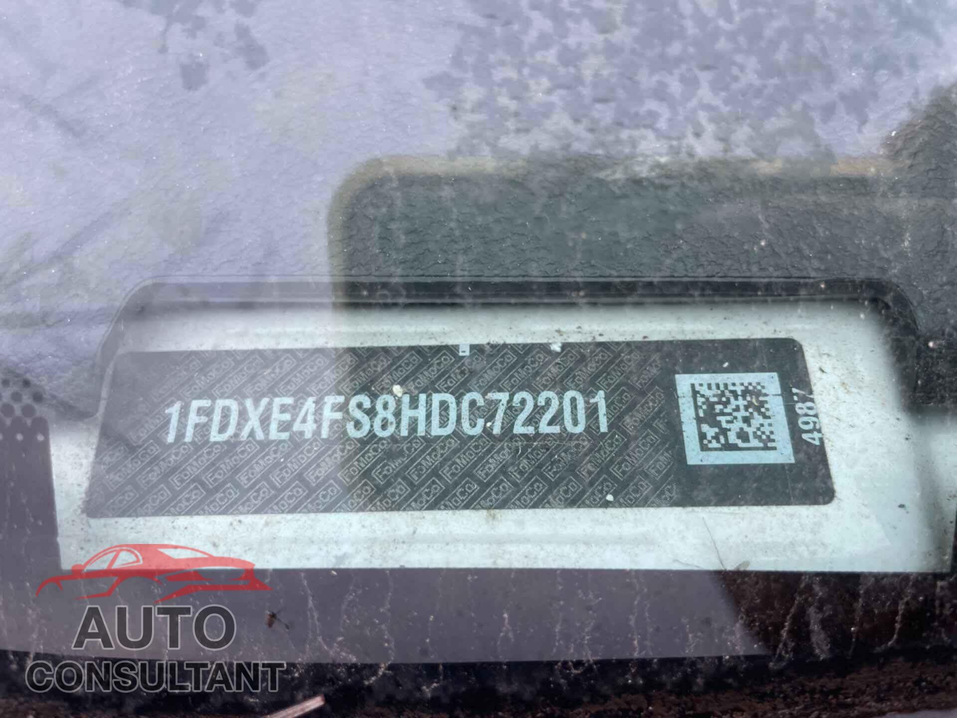 FORD ECONOLINE 2017 - 1FDXE4FS8HDC72201