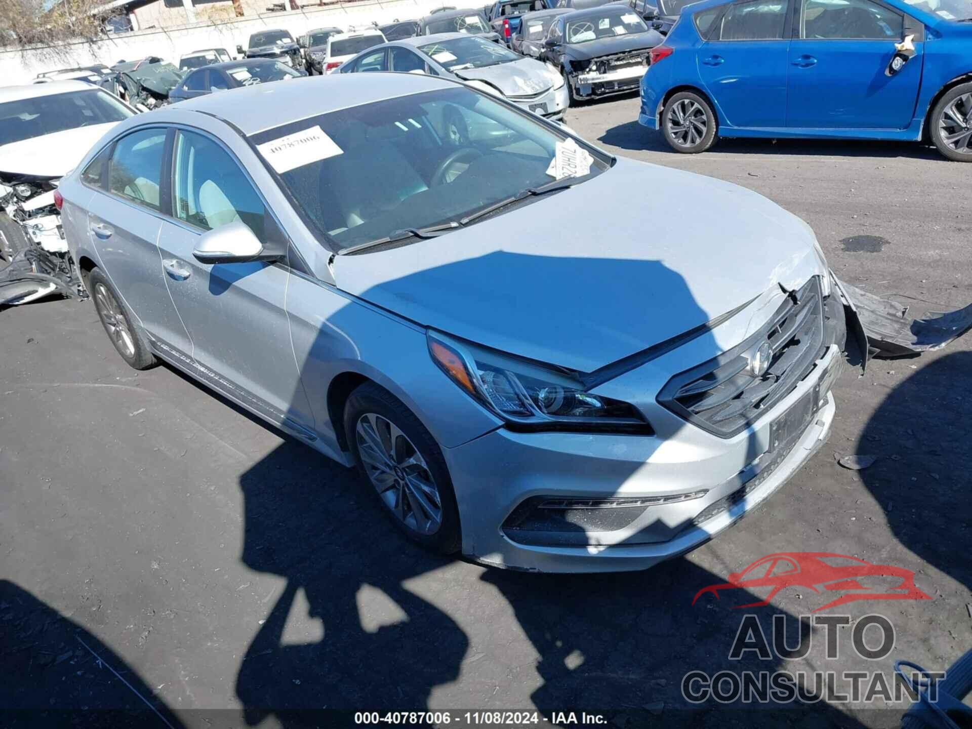 HYUNDAI SONATA 2016 - 5NPE34AF1GH398615