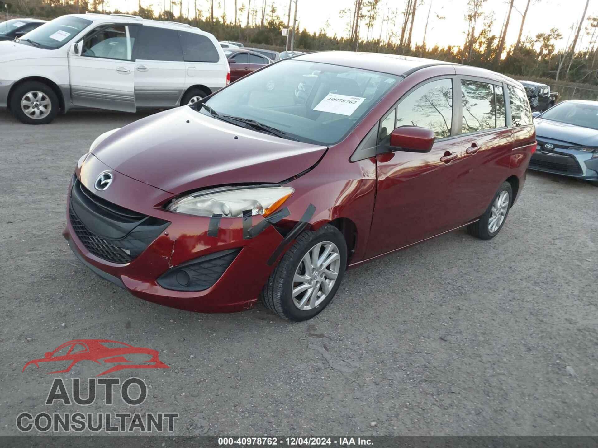 MAZDA MAZDA5 2012 - JM1CW2BL2C0133989