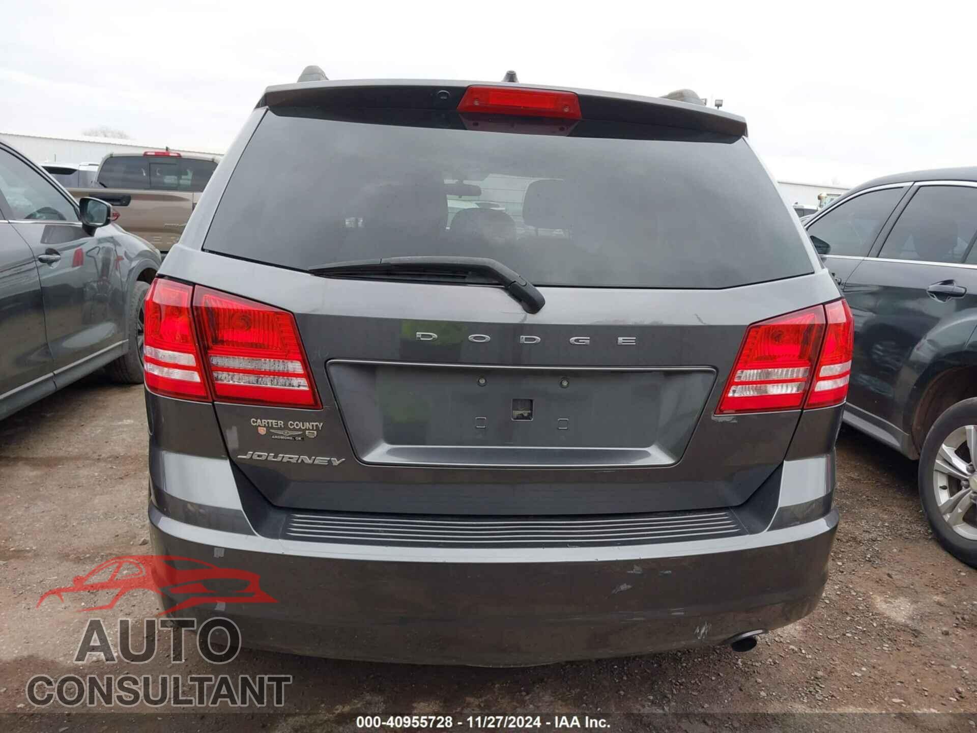 DODGE JOURNEY 2018 - 3C4PDCAB0JT295934