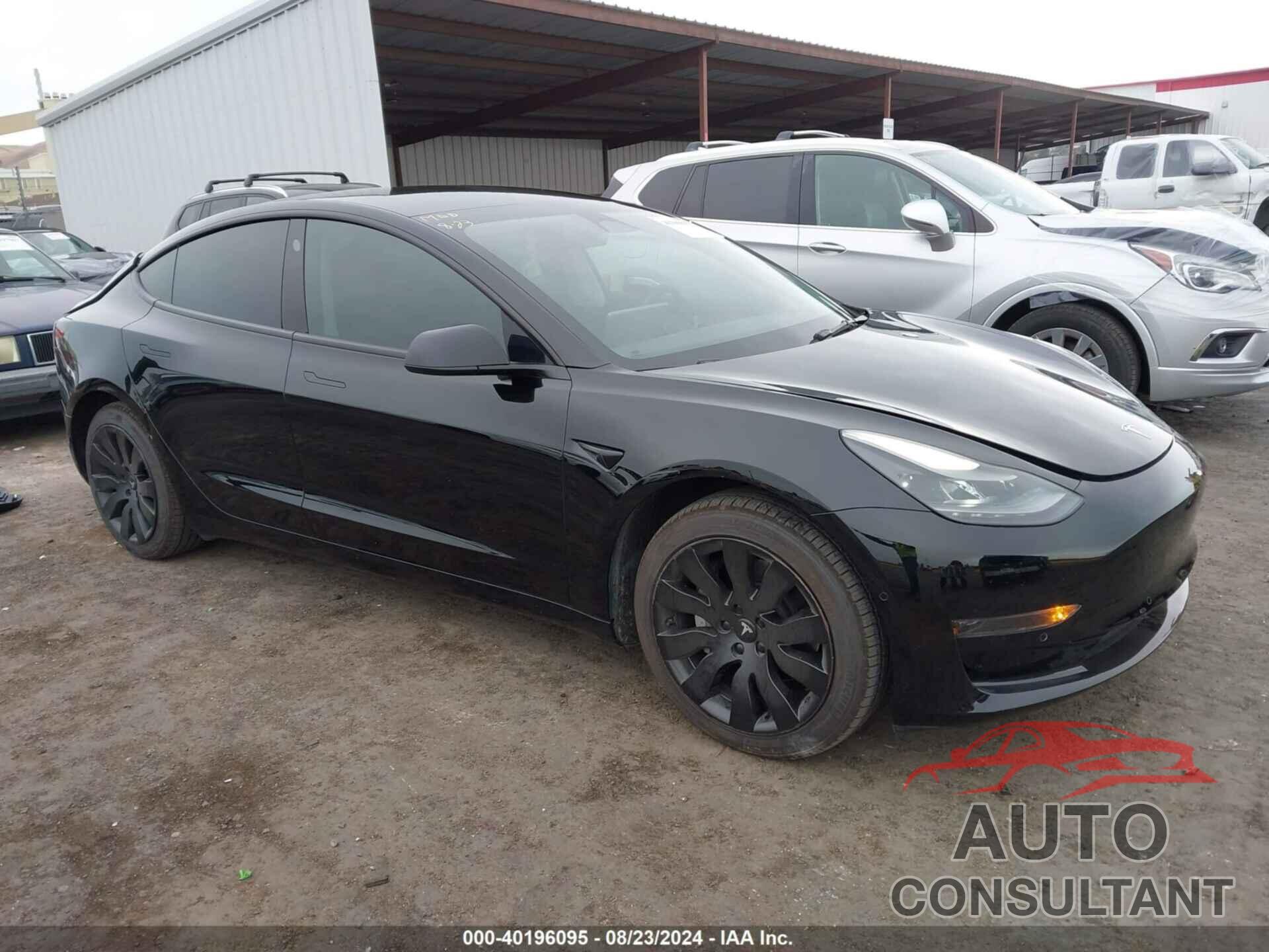 TESLA MODEL 3 2022 - 5YJ3E1EA0NF234041