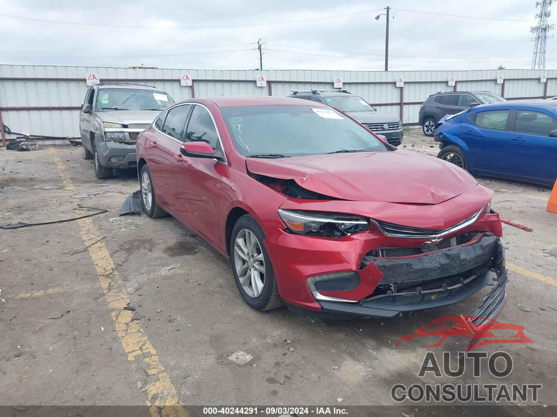 CHEVROLET MALIBU 2016 - 1G1ZE5ST1GF175919