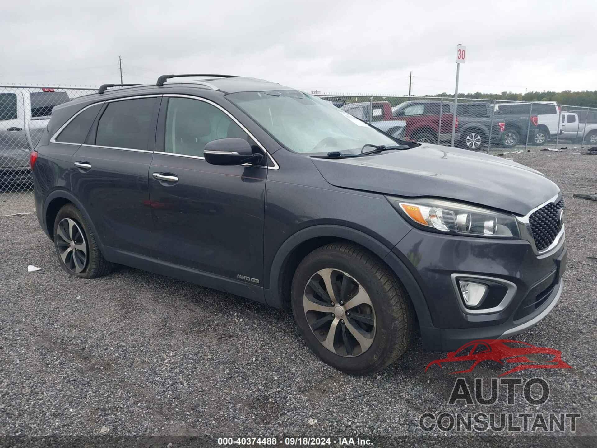 KIA SORENTO 2016 - 5XYPHDA55GG156158