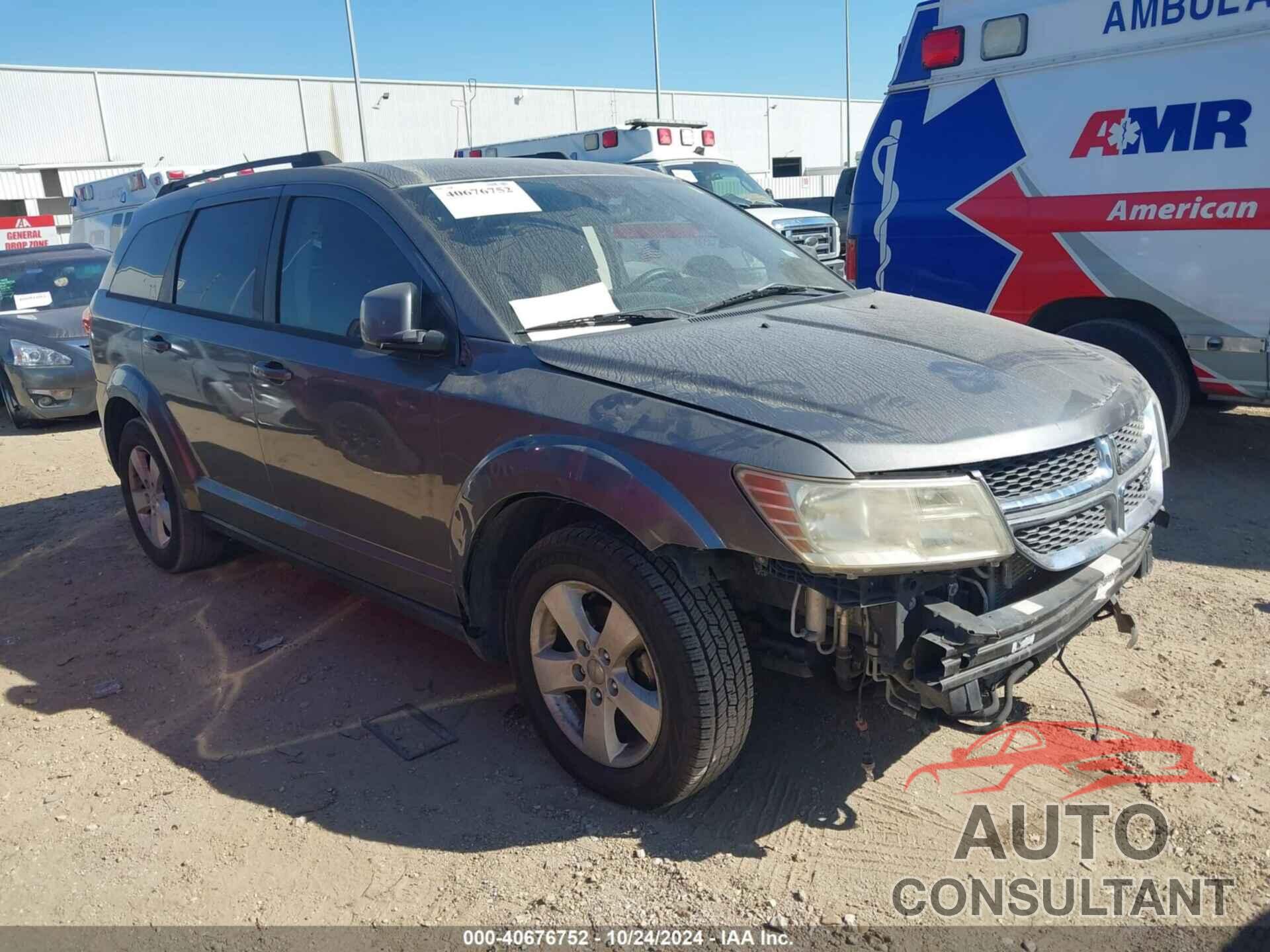 DODGE JOURNEY 2012 - 3C4PDCBG7CT238823