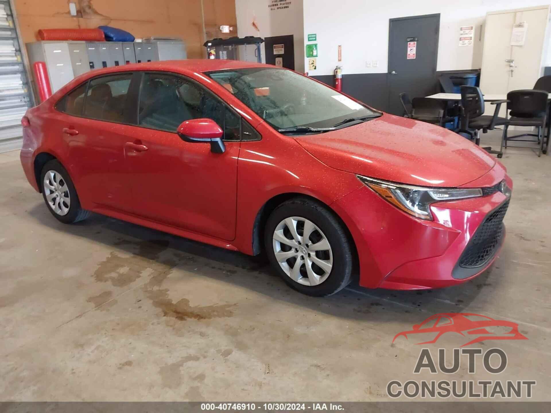 TOYOTA COROLLA 2020 - 5YFEPRAE6LP128110
