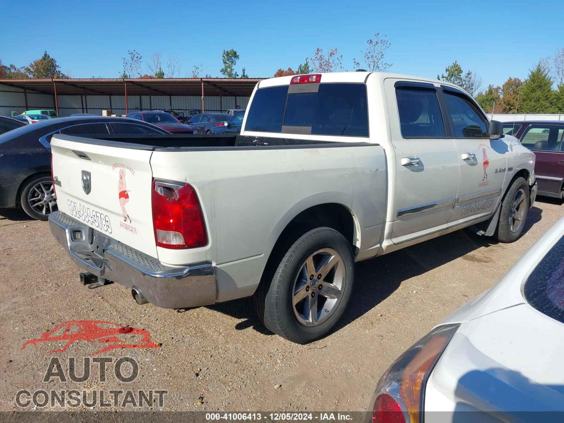 DODGE RAM 1500 2010 - 1D7RB1CT7AS226271