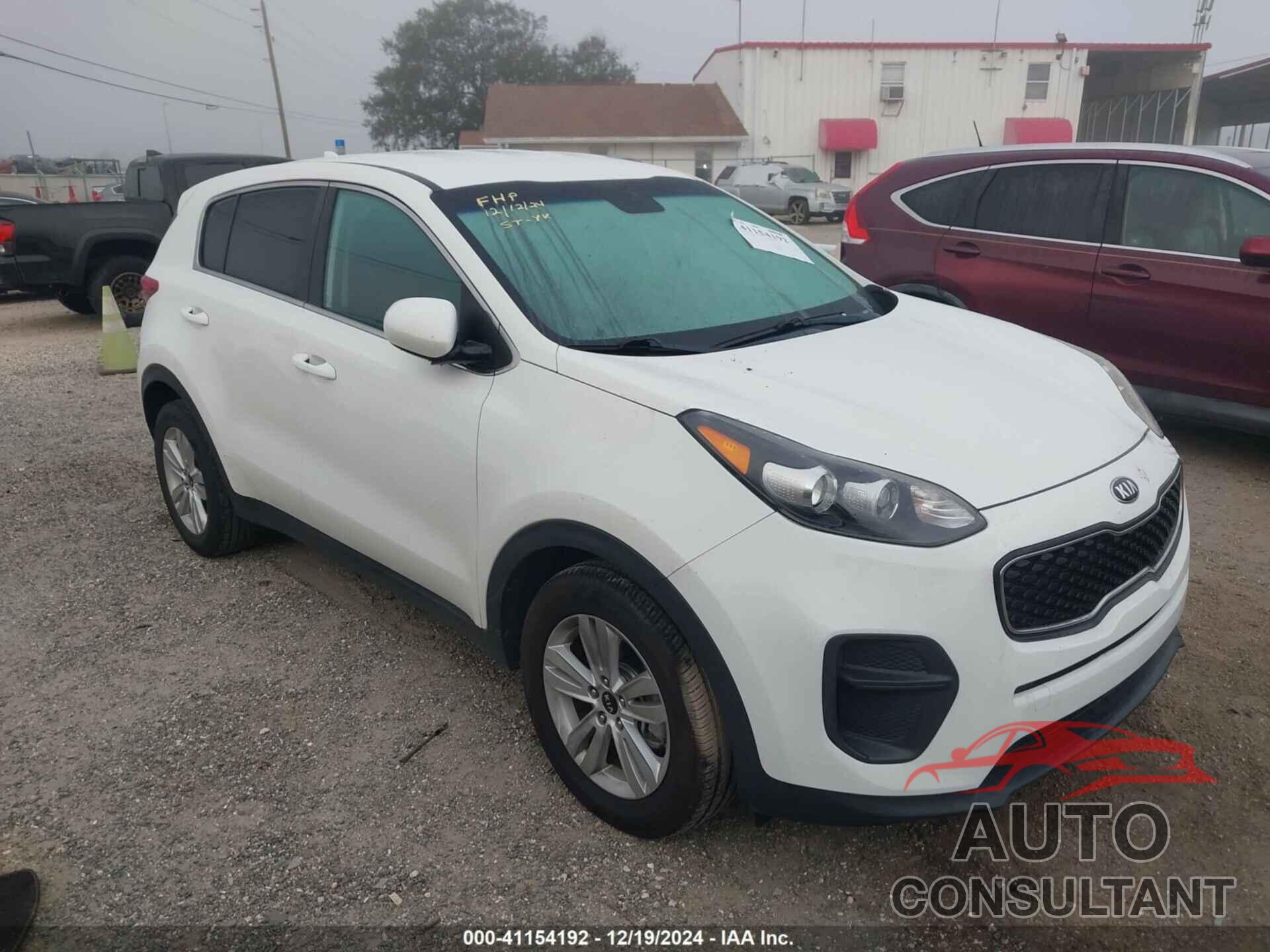 KIA SPORTAGE 2019 - KNDPM3AC7K7568303