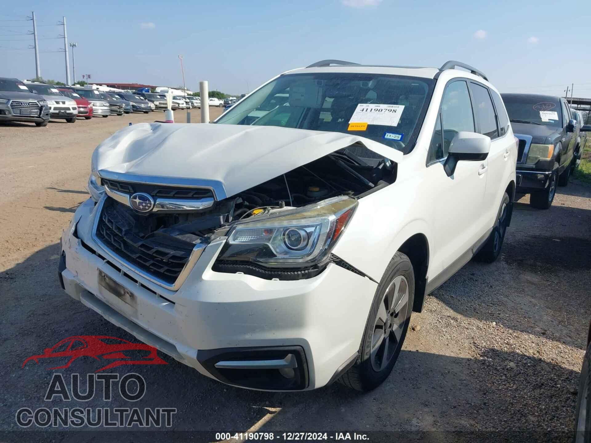 SUBARU FORESTER 2017 - JF2SJARC2HH486902