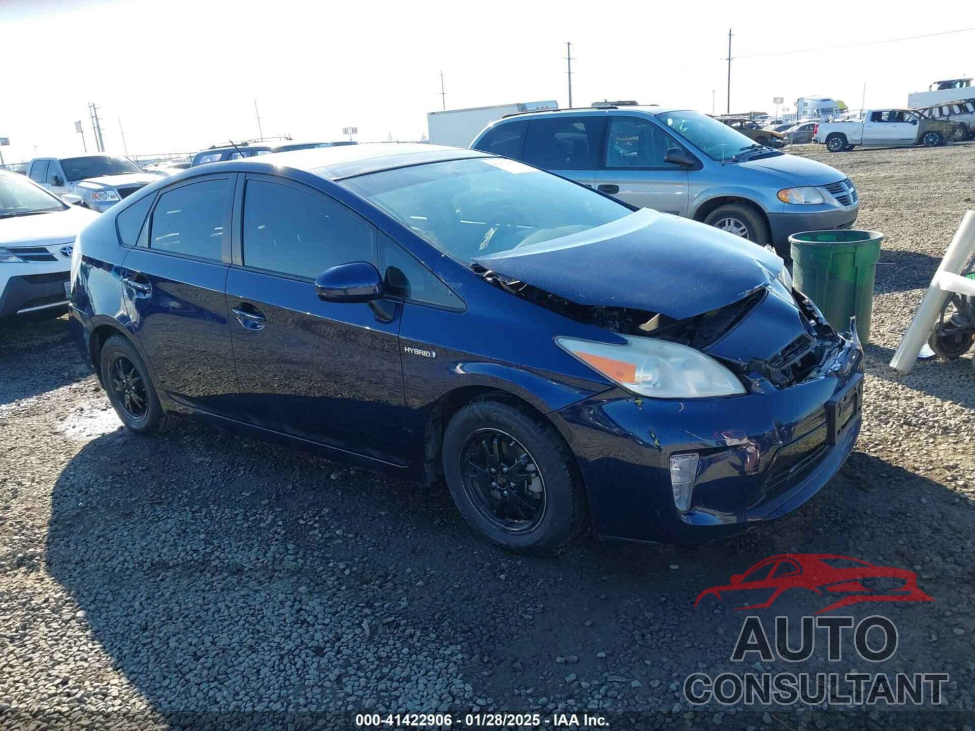 TOYOTA PRIUS 2012 - JTDKN3DUXC1519791