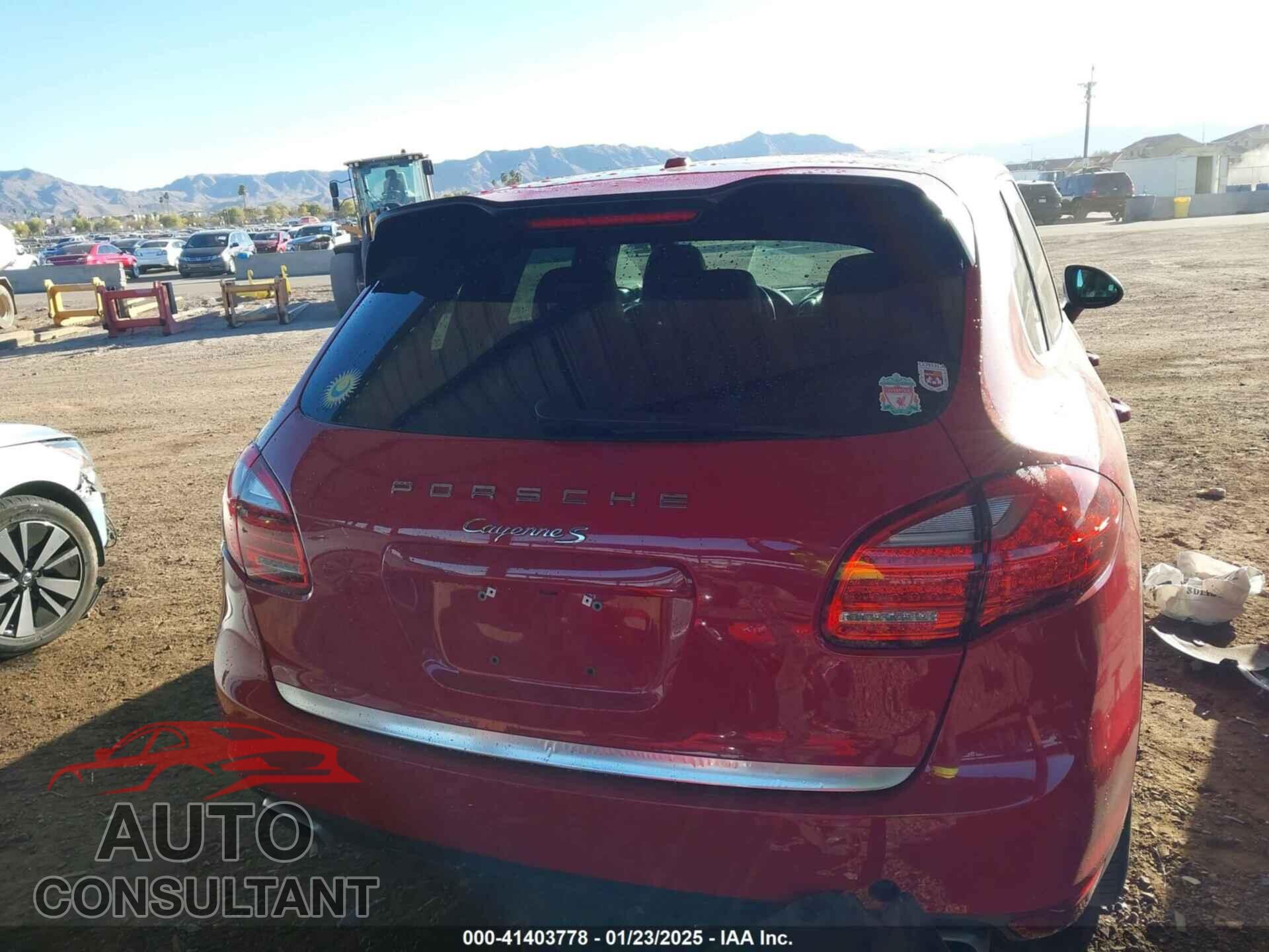 PORSCHE CAYENNE 2014 - WP1AB2A24ELA55307
