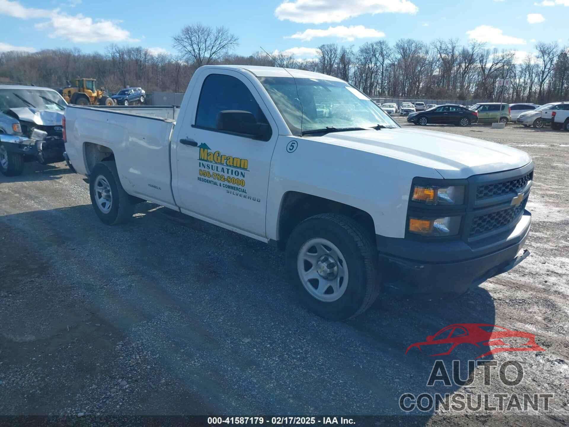 CHEVROLET SILVERADO 1500 2014 - 1GCNCPEH6EZ387130