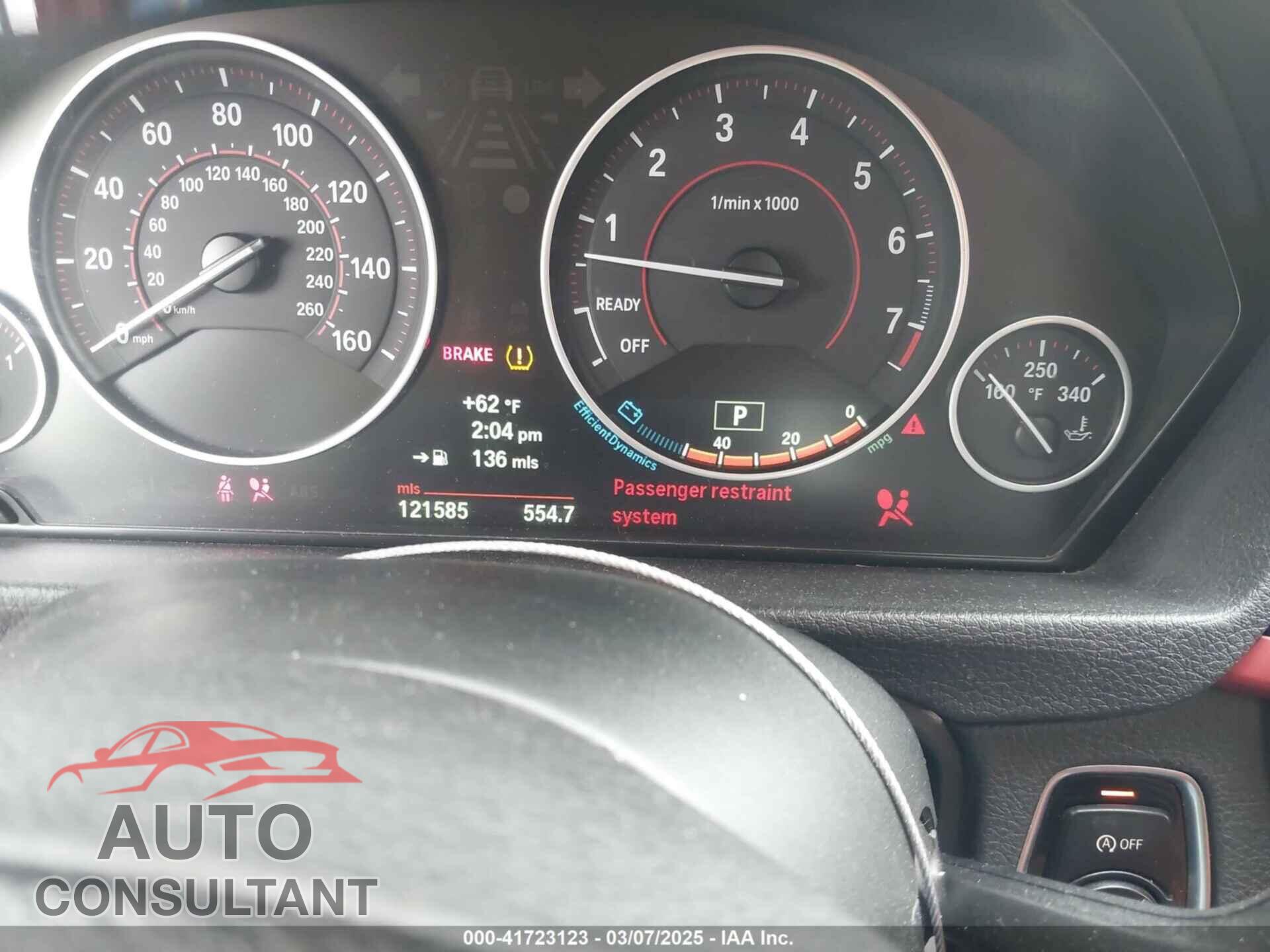 BMW 335I 2013 - WBA3A9C50DF476559