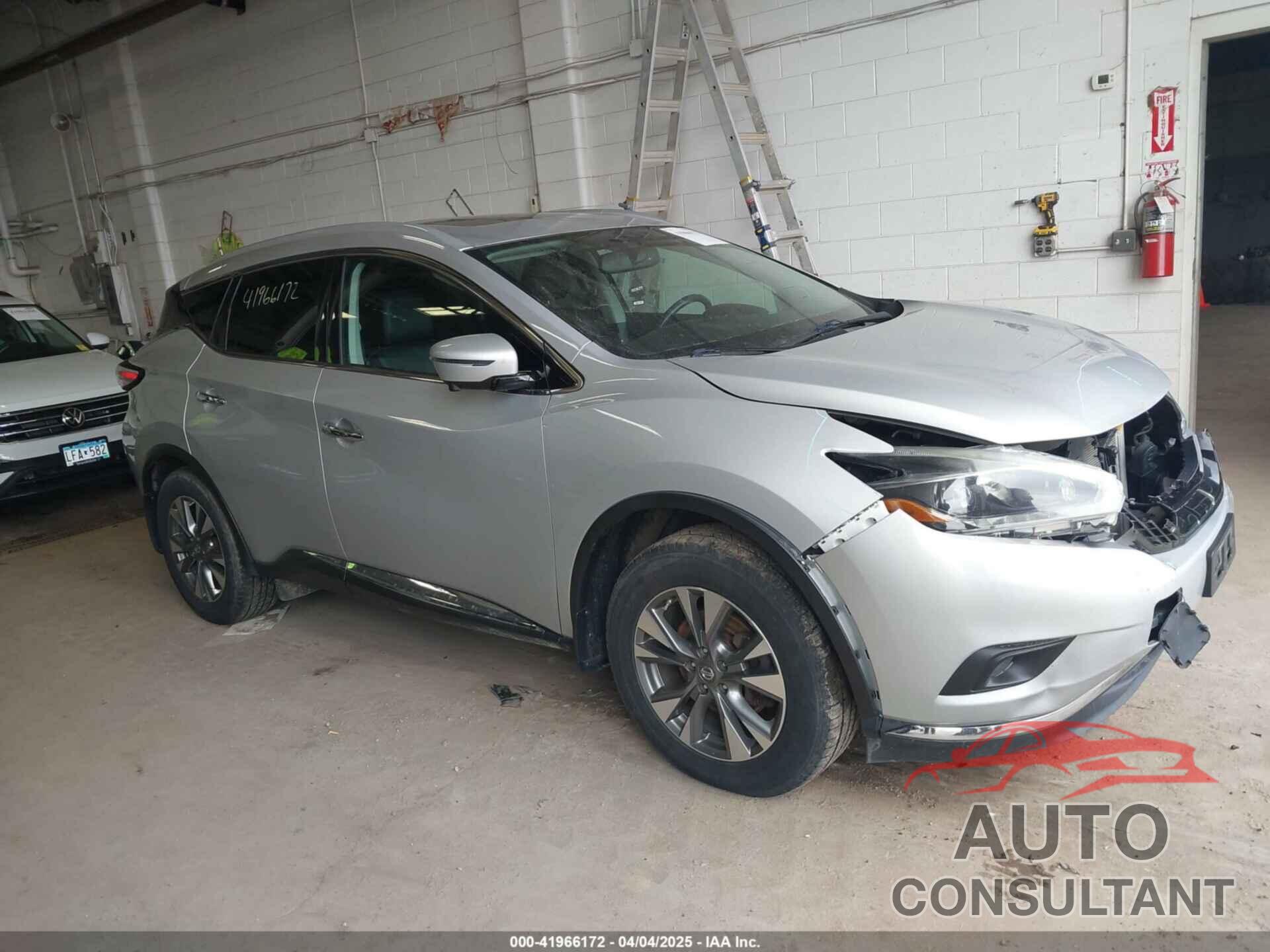 NISSAN MURANO 2018 - 5N1AZ2MH1JN159874