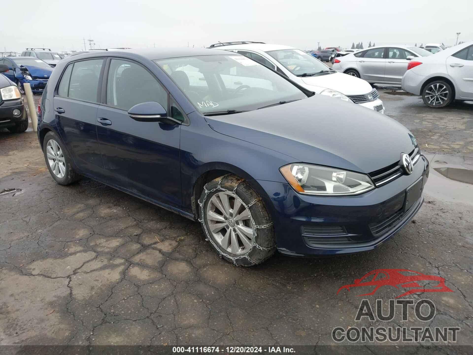 VOLKSWAGEN GOLF 2015 - 3VWRA7AU1FM093810