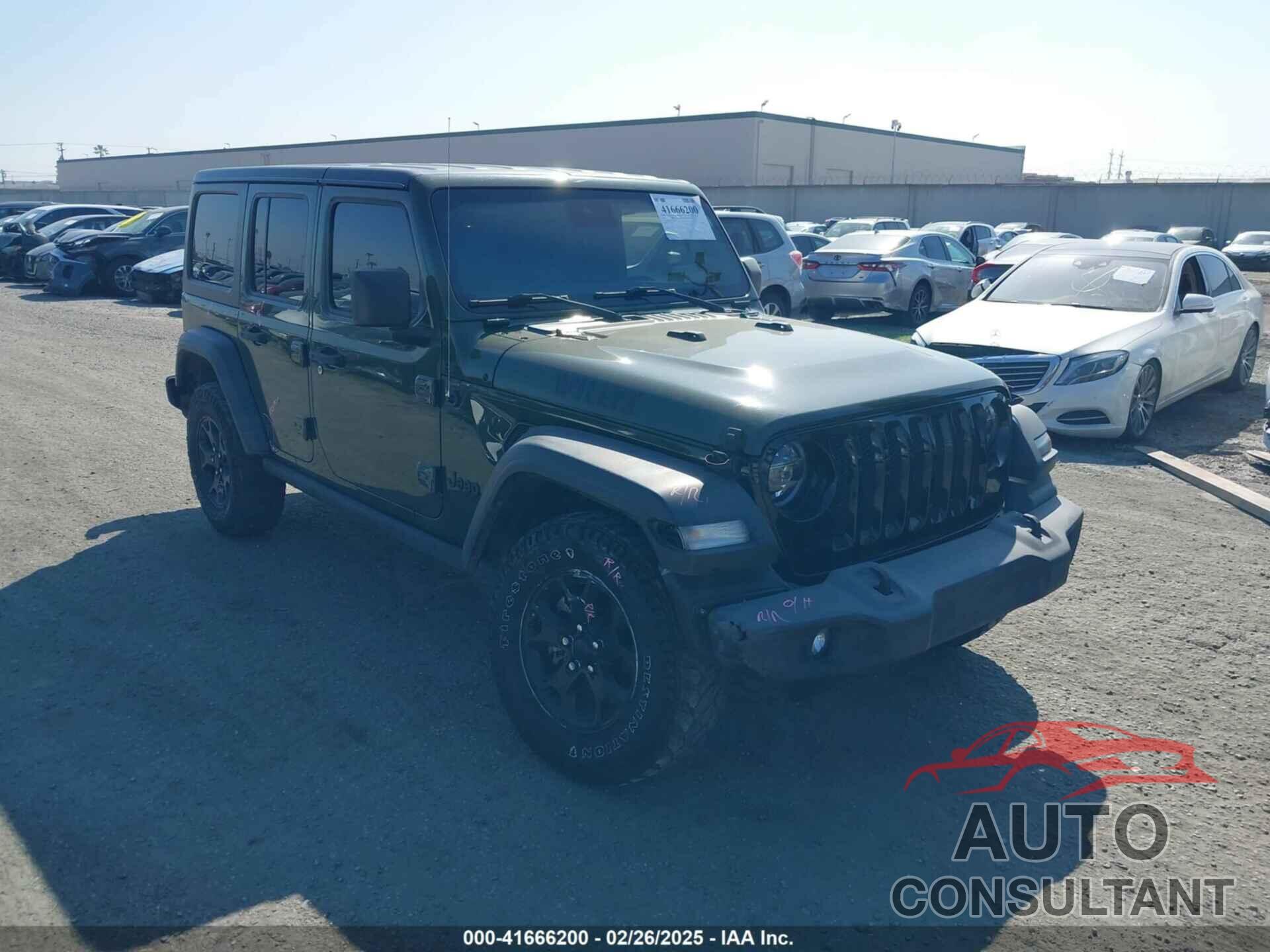 JEEP WRANGLER UNLIMITED 2020 - 1C4HJXDG6LW285952