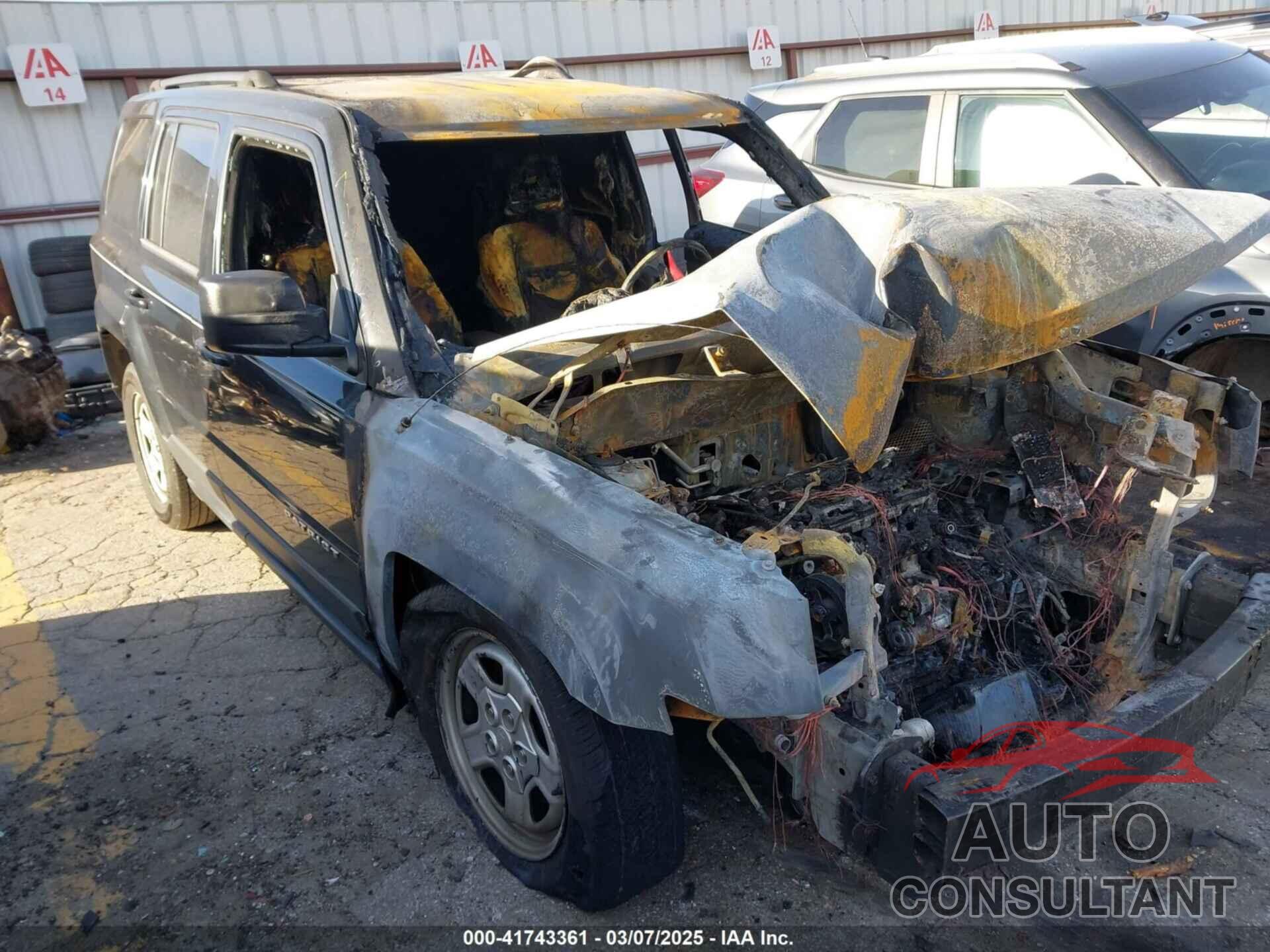 JEEP PATRIOT 2015 - 1C4NJPBAXFD377504