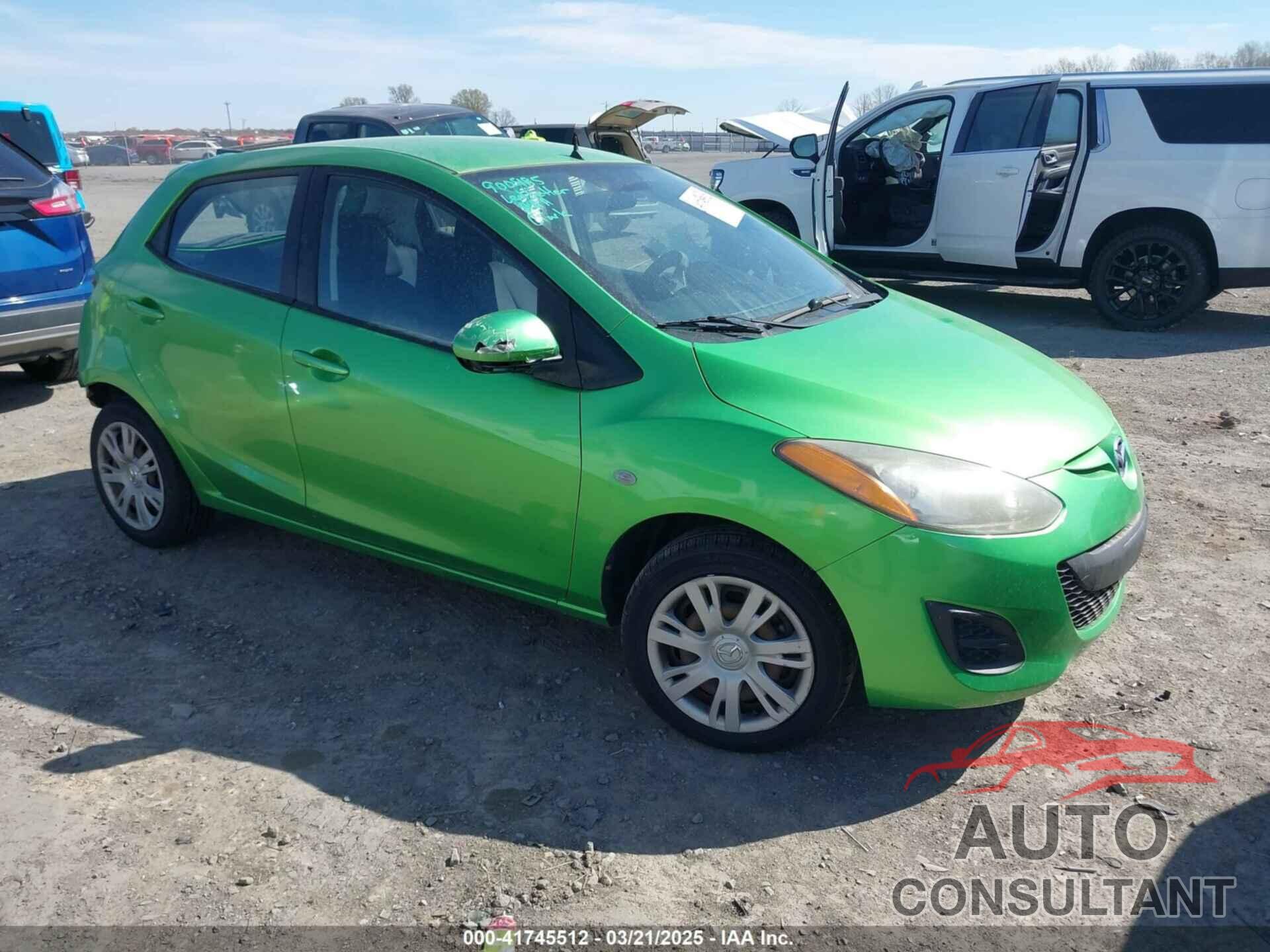 MAZDA MAZDA2 2013 - JM1DE1KY2D0155604