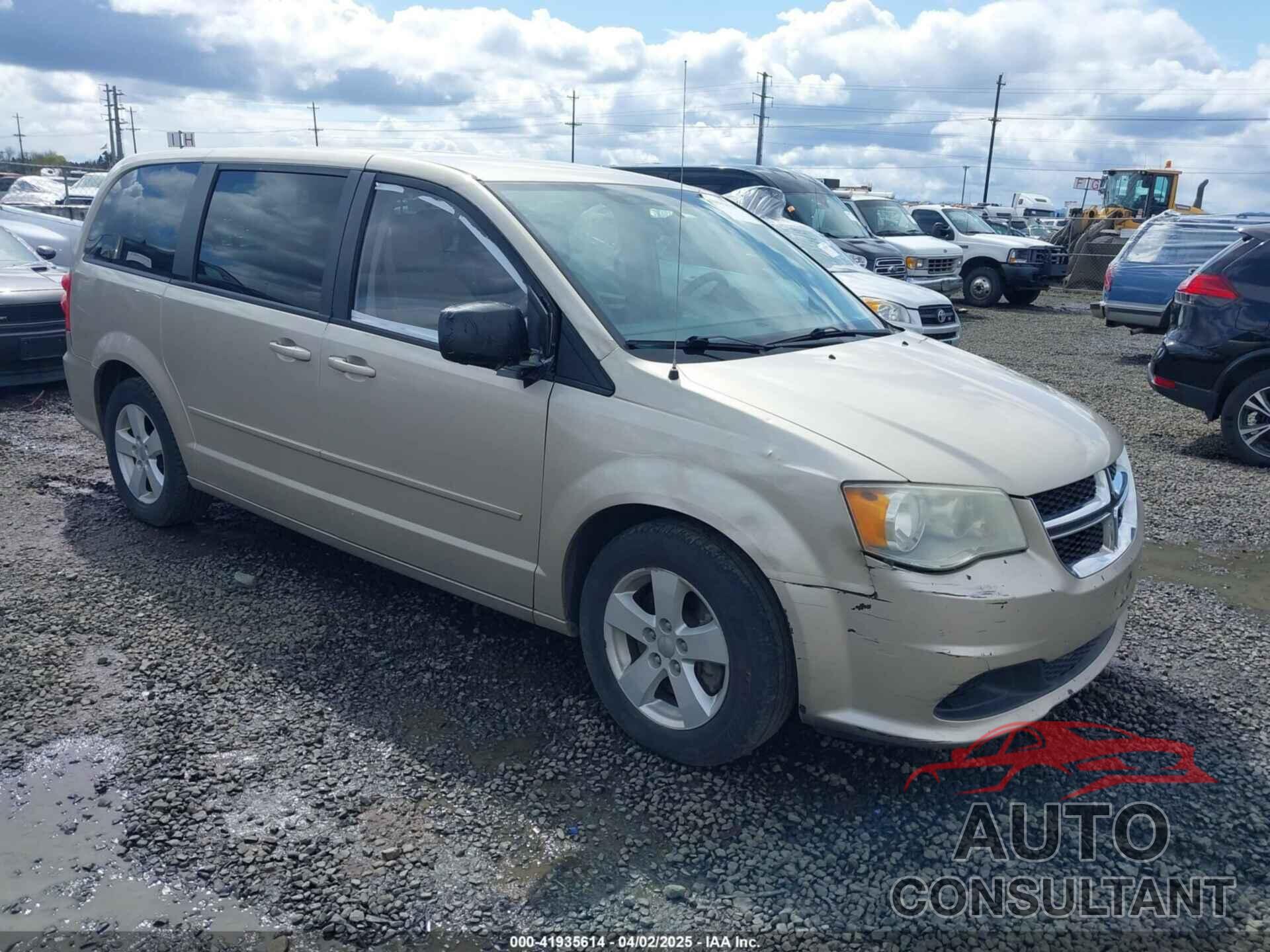DODGE GRAND CARAVAN 2013 - 2C4RDGBG6DR619163