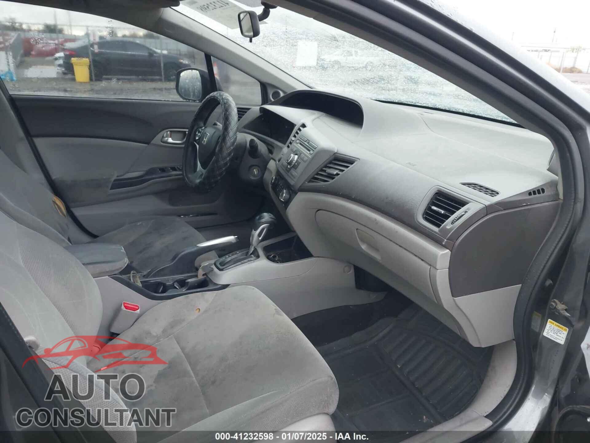 HONDA CIVIC 2012 - 19XFB2F86CE344263