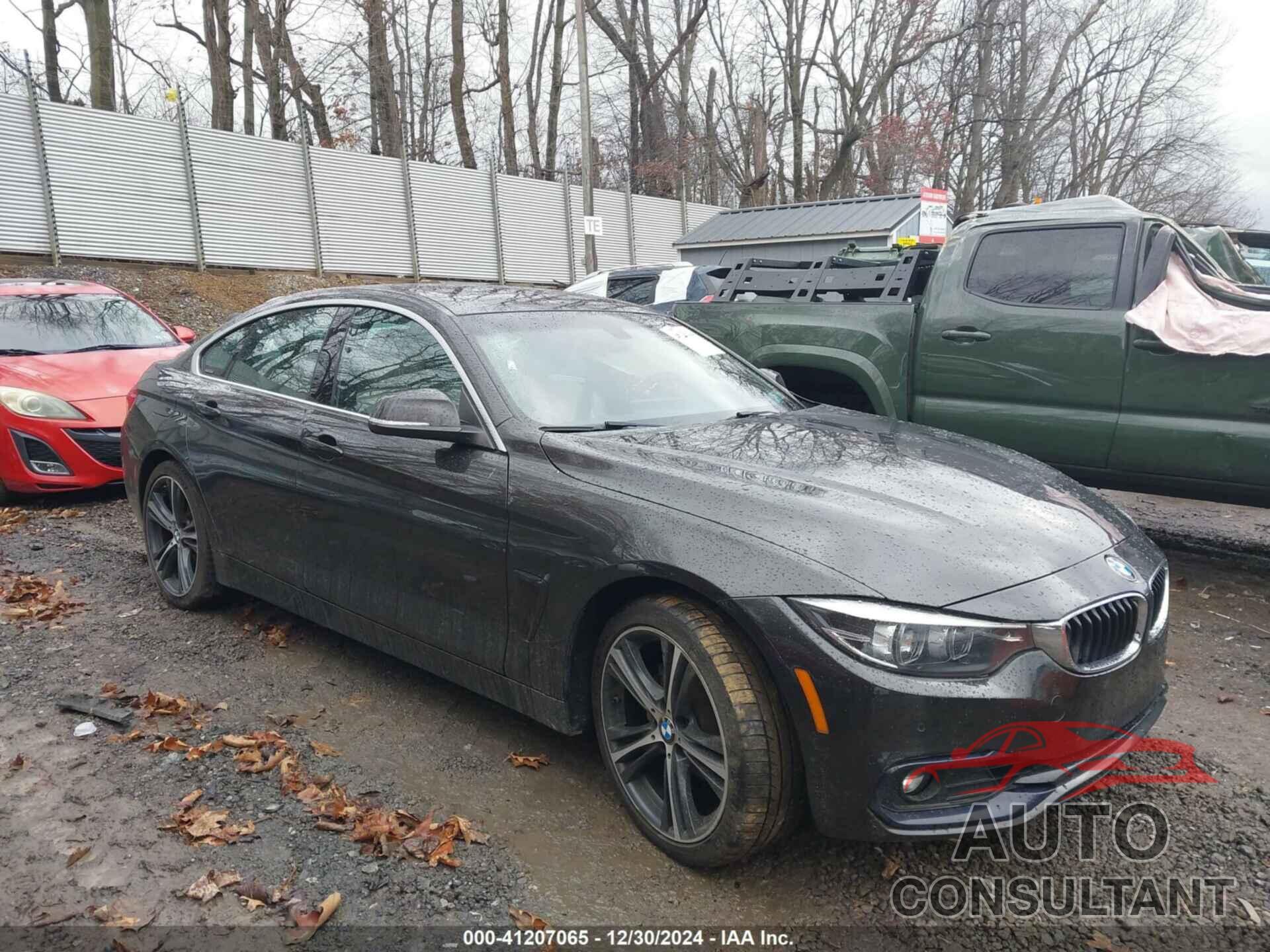 BMW 430I GRAN COUPE 2018 - WBA4J3C58JBG96572