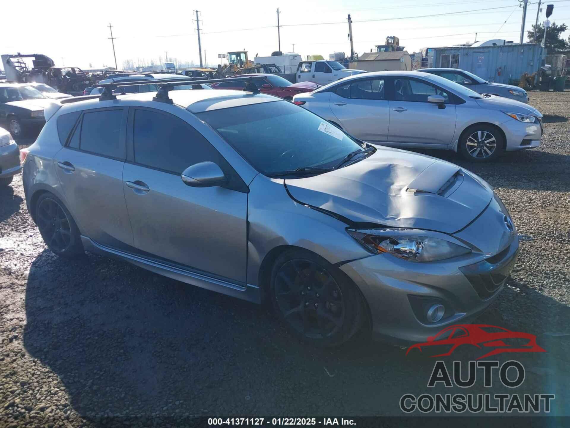 MAZDA MAZDASPEED3 2011 - JM1BL1K42B1488502