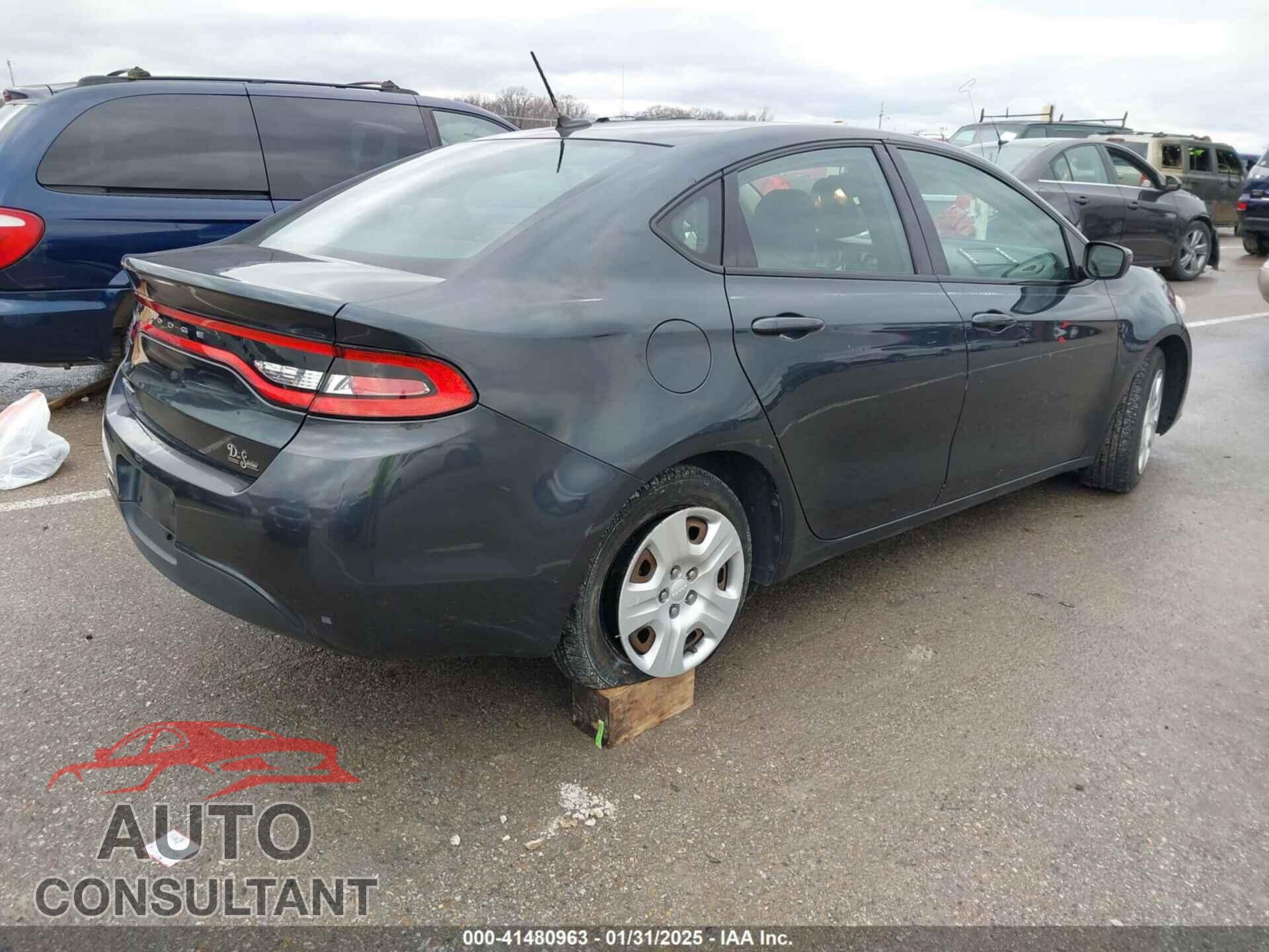 DODGE DART 2014 - 1C3CDFAAXED669554