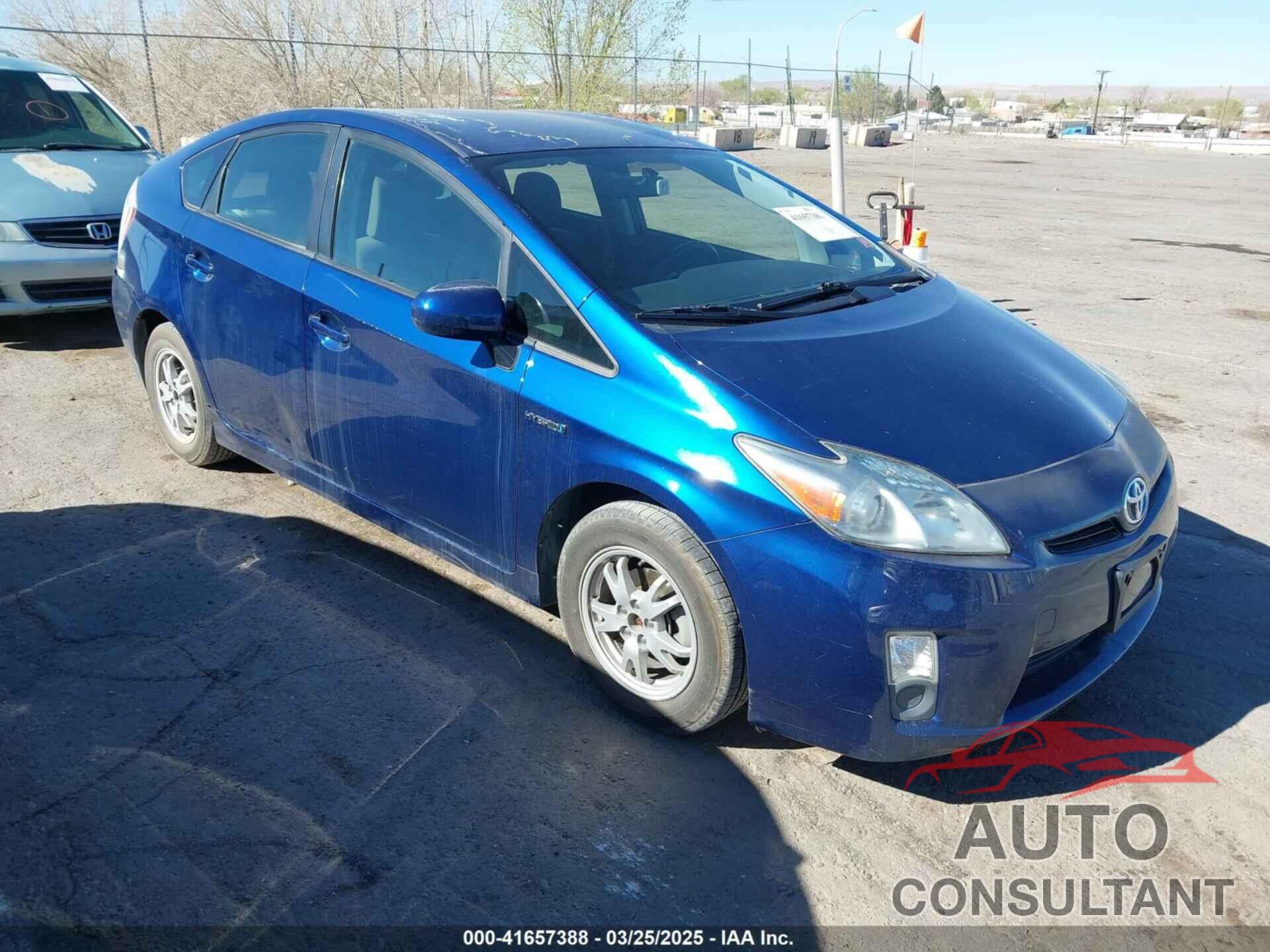 TOYOTA PRIUS 2010 - JTDKN3DU0A0134517