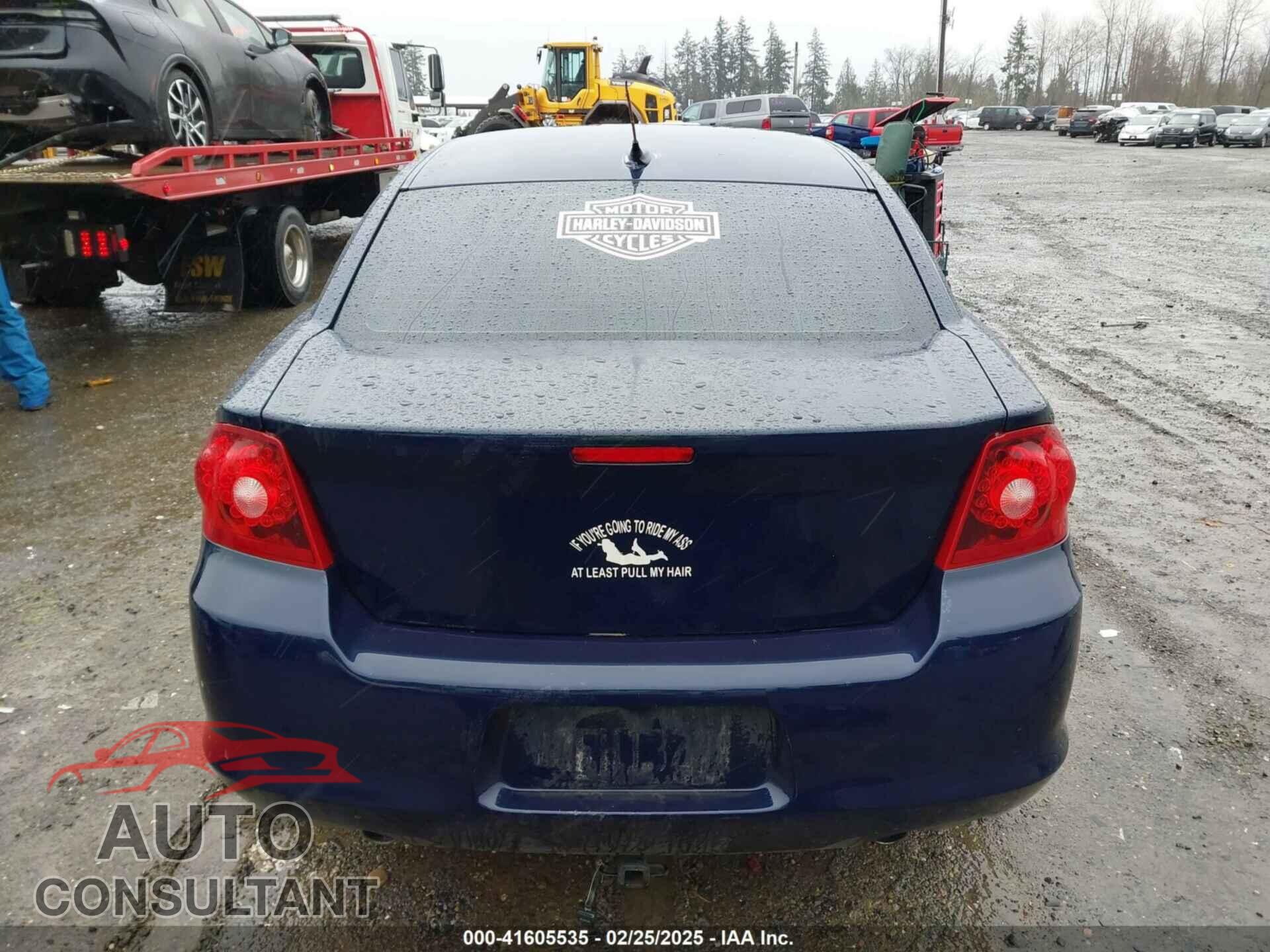 DODGE AVENGER 2013 - 1C3CDZCG9DN582014