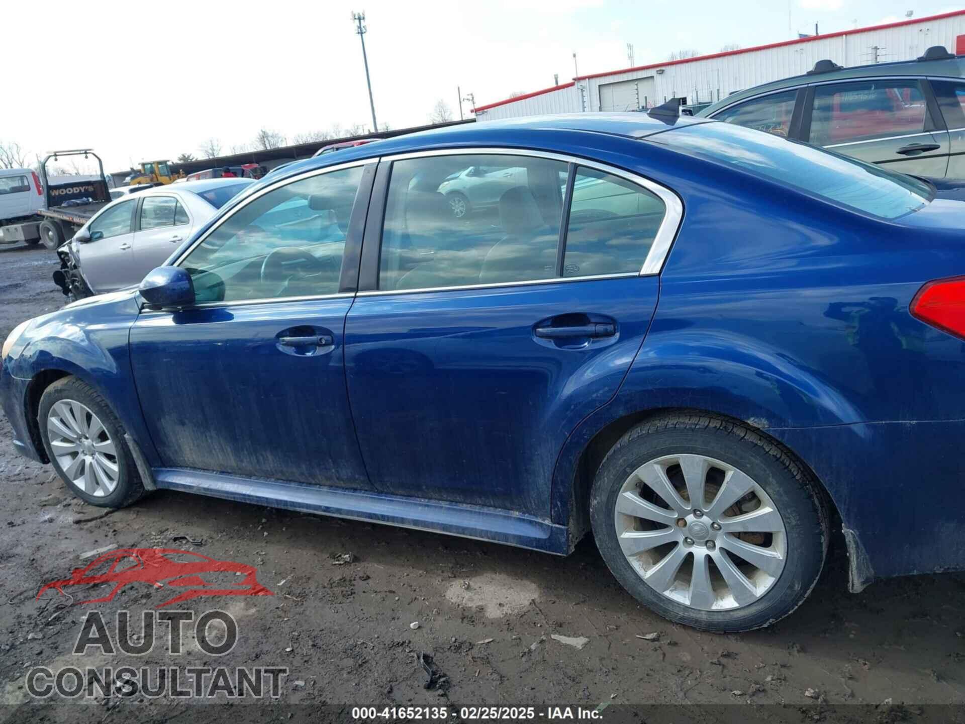 SUBARU LEGACY 2011 - 4S3BMEJ63B2217823