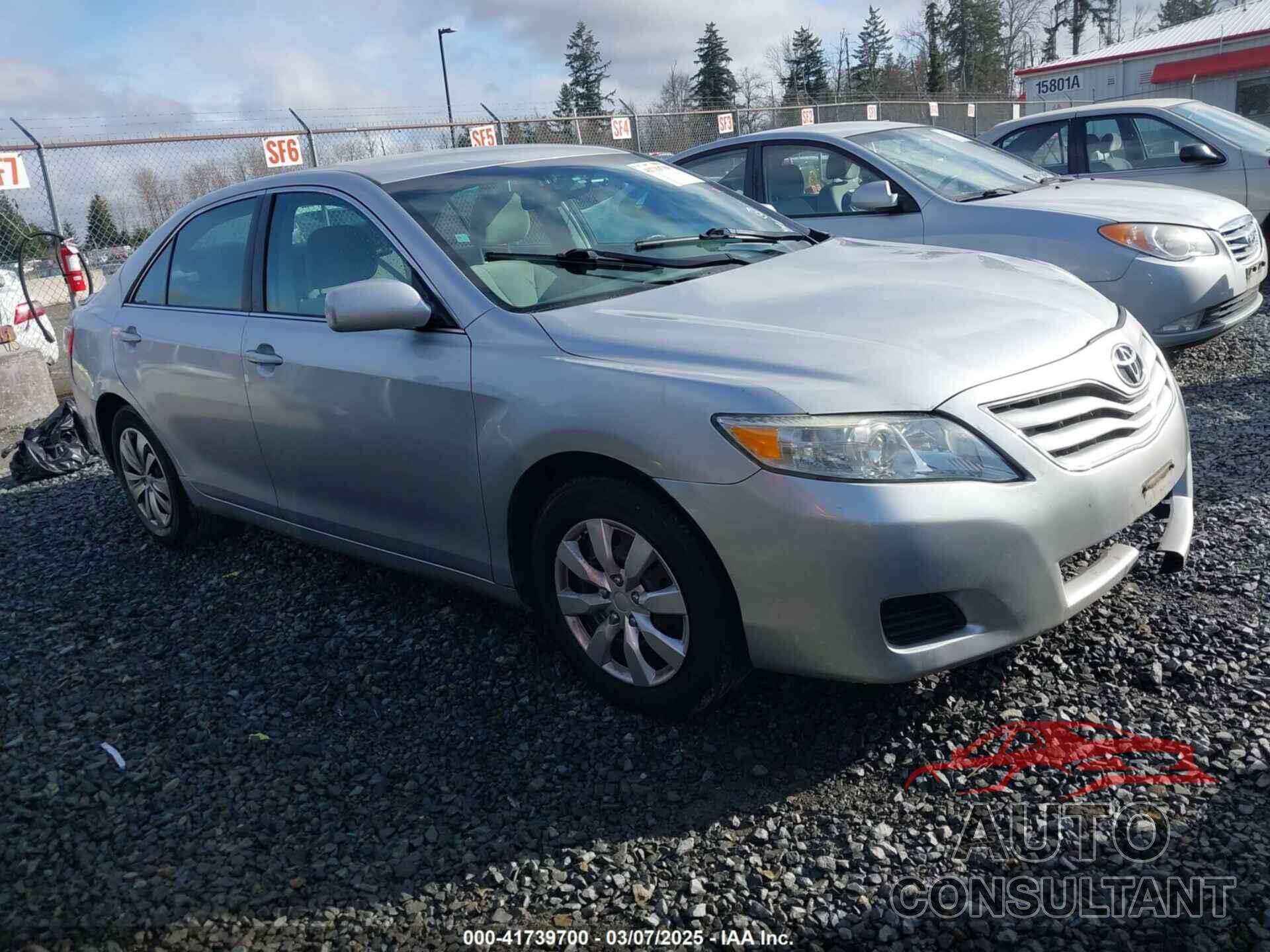 TOYOTA CAMRY 2011 - 4T4BF3EK8BR141401
